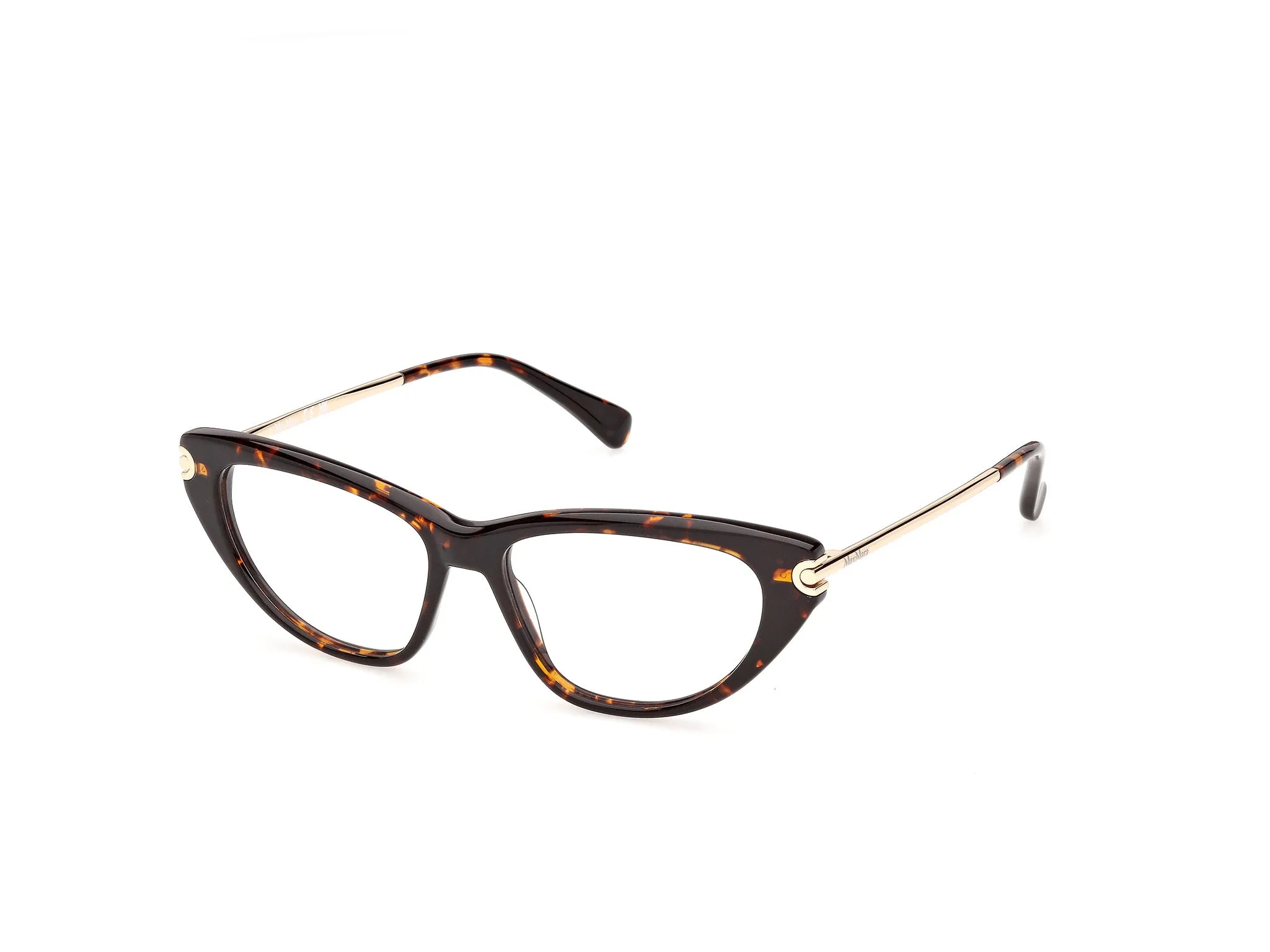 Max Mara MM5254 52 Montature da vista Acetato Havana Maschera Normale - immagine 1