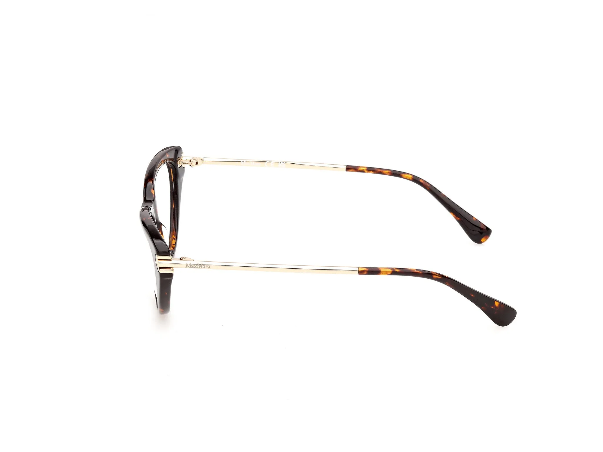 Max Mara MM5254 52 Montature da vista Acetato Havana Maschera Normale - immagine 3