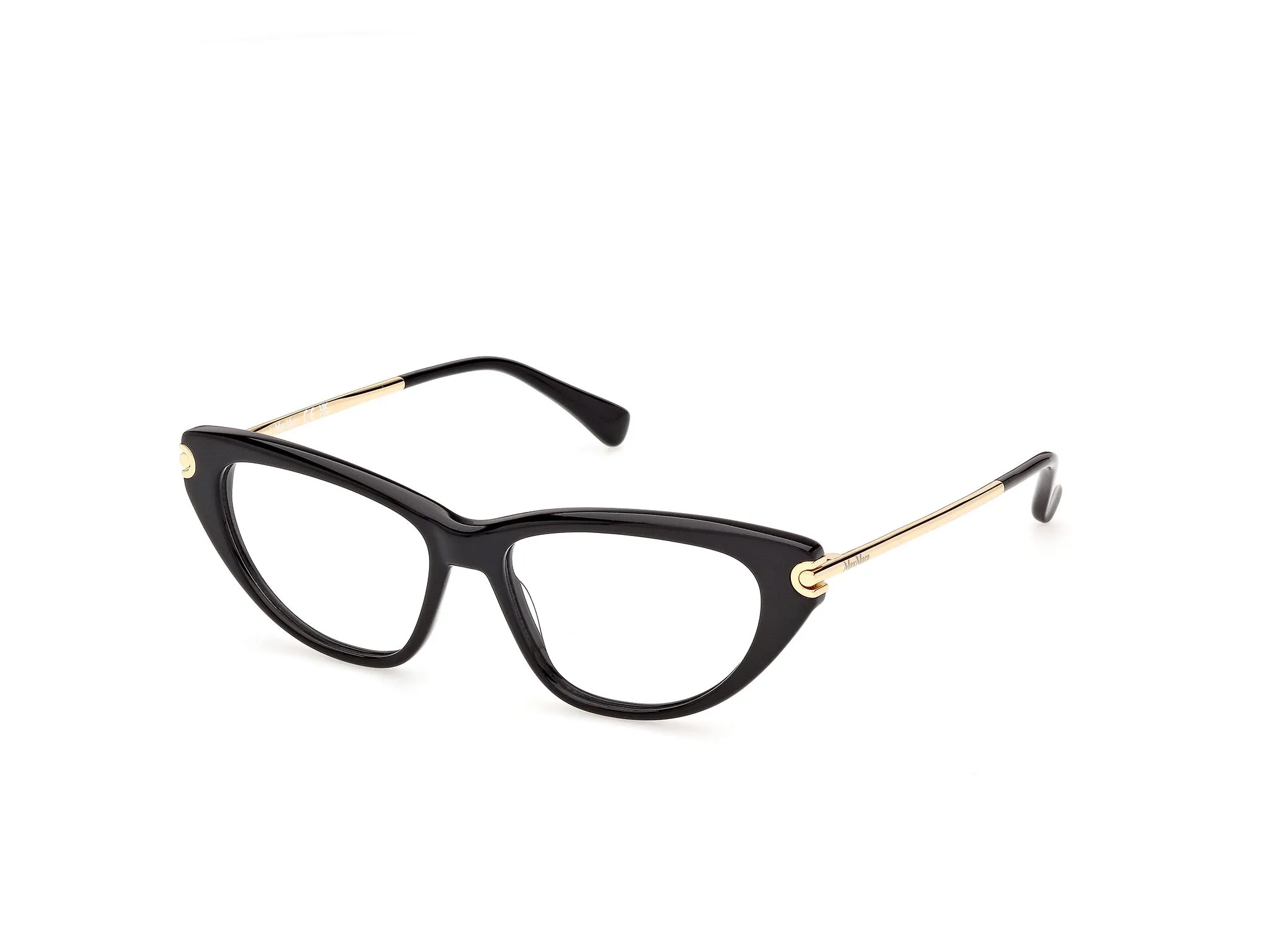 Max Mara MM5254 1 Montature da vista Acetato Nero Maschera Normale - immagine 1