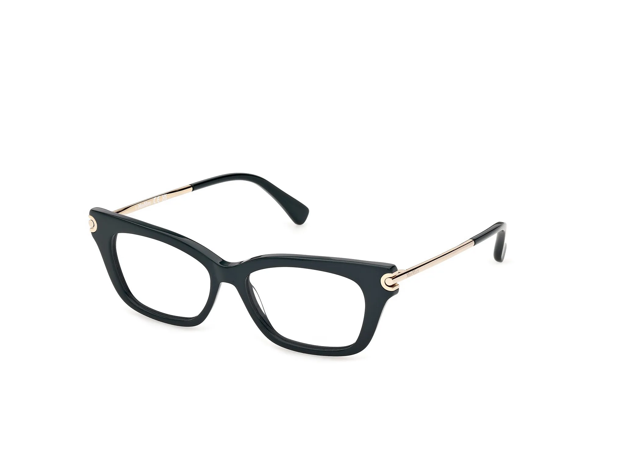 Max Mara MM5253 96 Montature da vista Acetato Verde Squadrata Normale - immagine 1