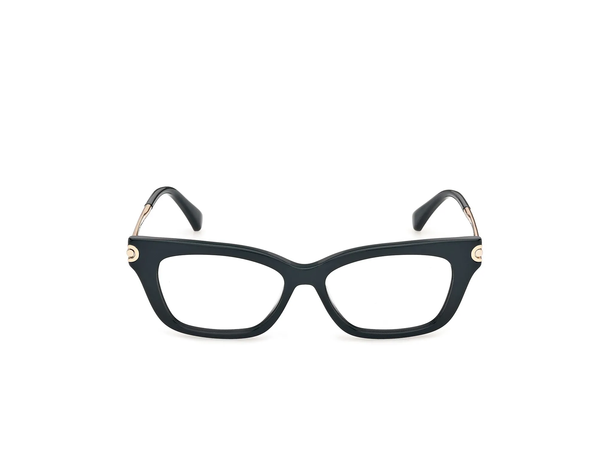 Max Mara MM5253 96 Montature da vista Acetato Verde Squadrata Normale - immagine 2