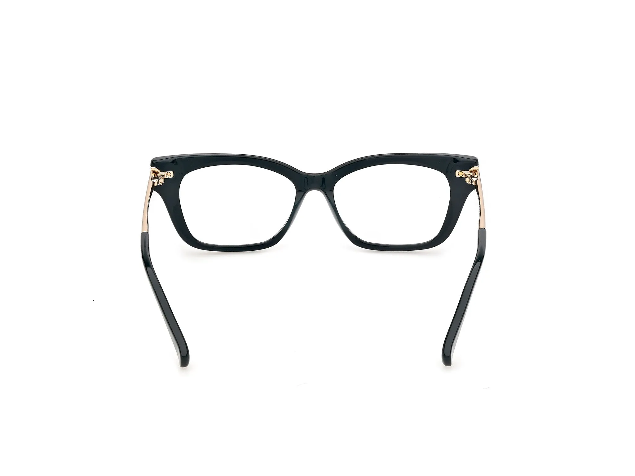 Max Mara MM5253 96 Montature da vista Acetato Verde Squadrata Normale - immagine 4
