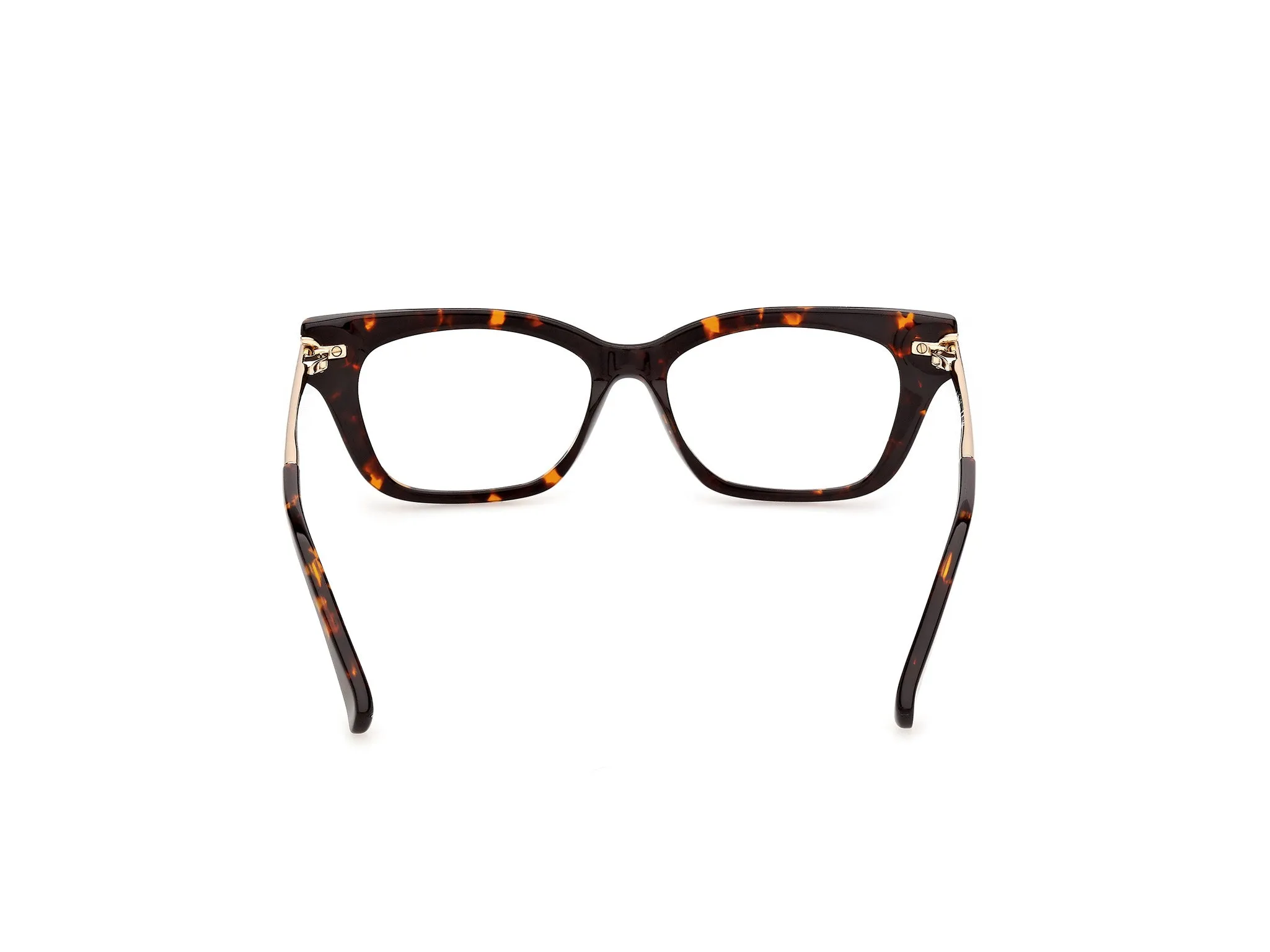 Max Mara MM5253 52 Montature da vista Acetato Havana Squadrata Normale - immagine 4