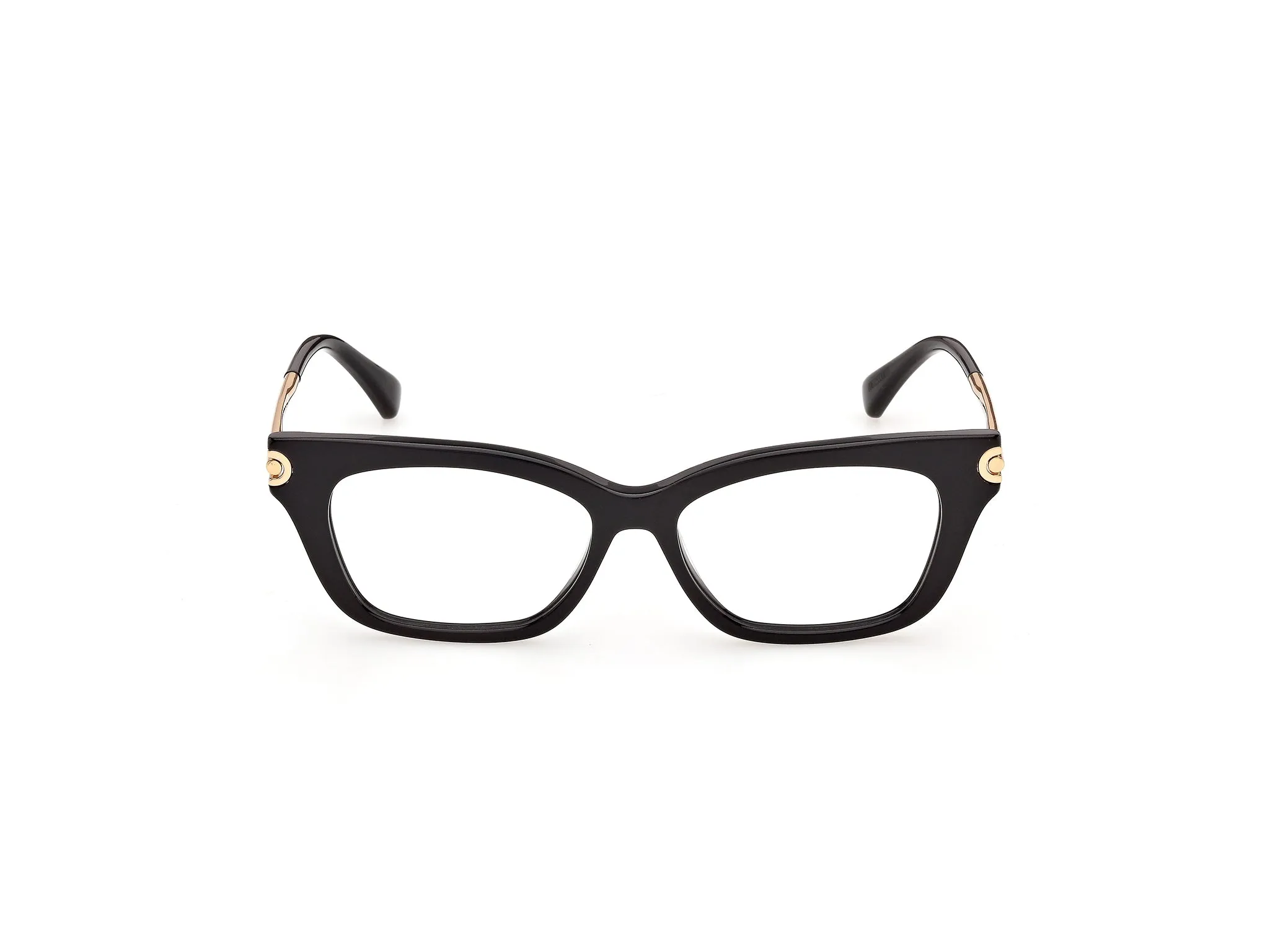Max Mara MM5253 1 Montature da vista Acetato Nero Squadrata Normale - immagine 2