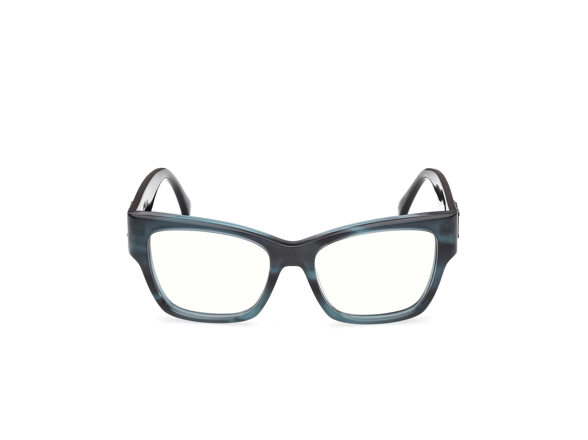 Max Mara MM5251-B 64 Montature da vista Acetato Verde Squadrata Normale - immagine 2