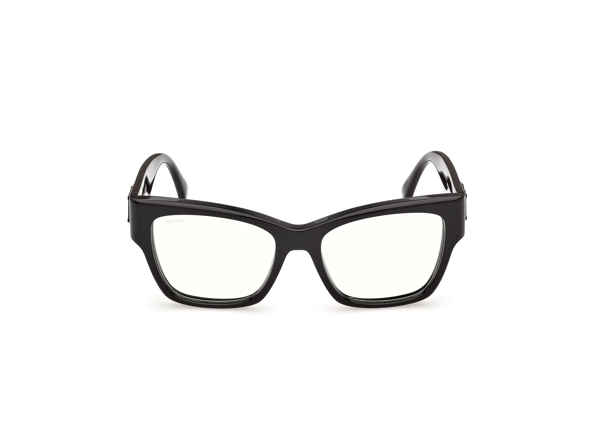 Max Mara MM5251-B 1 Montature da vista Acetato Nero Squadrata Normale - immagine 2
