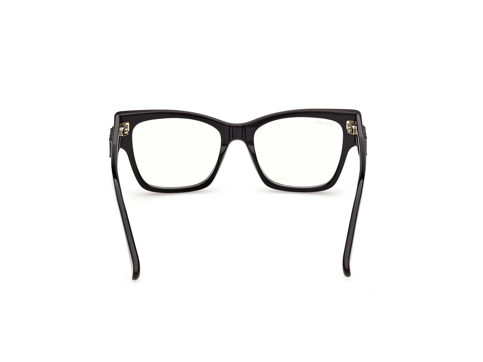 Max Mara MM5251-B 1 Montature da vista Acetato Nero Squadrata Normale - immagine 4