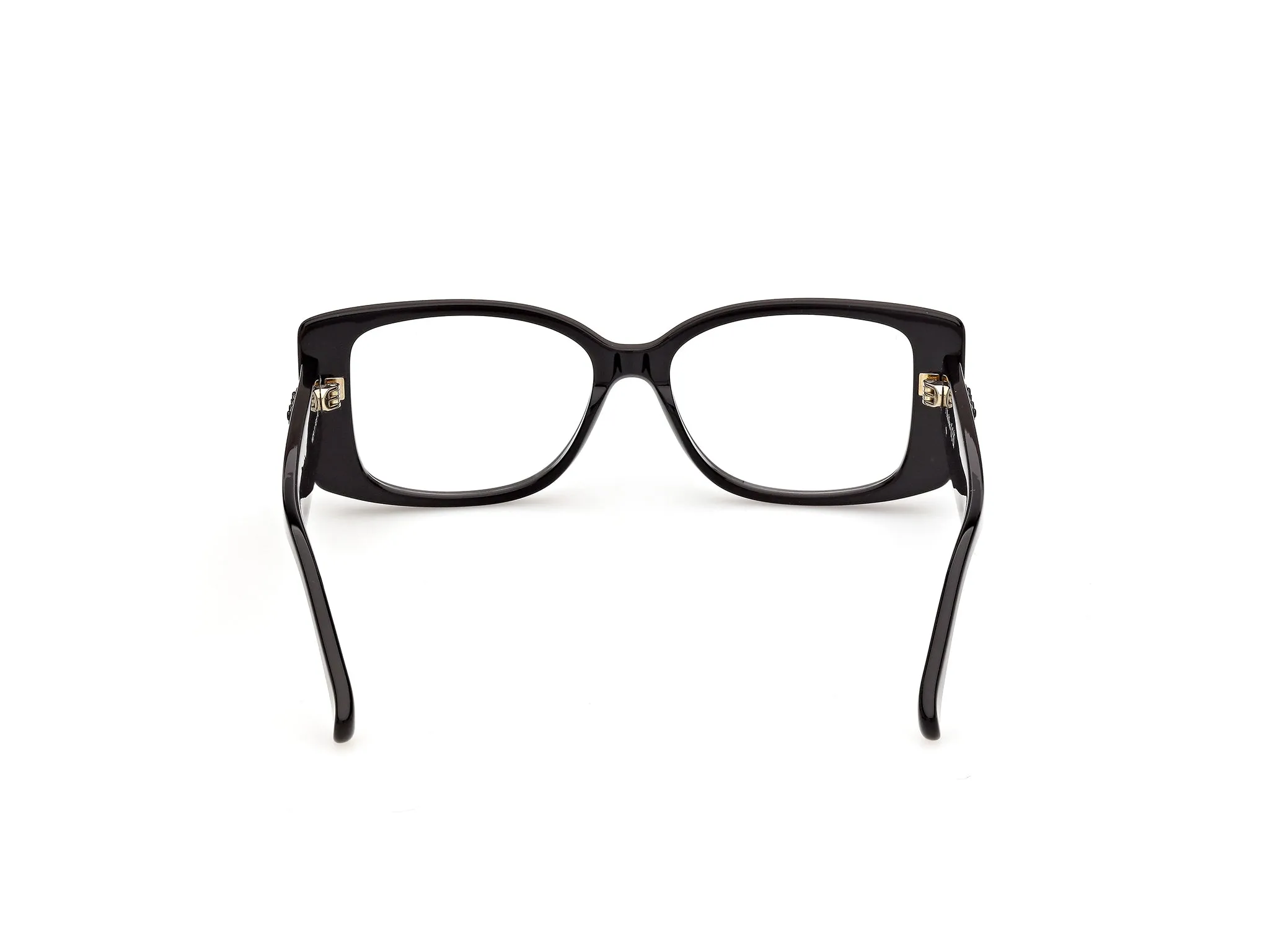 Max Mara MM5250 1 Montature da vista Acetato Nero Squadrata Normale - immagine 4