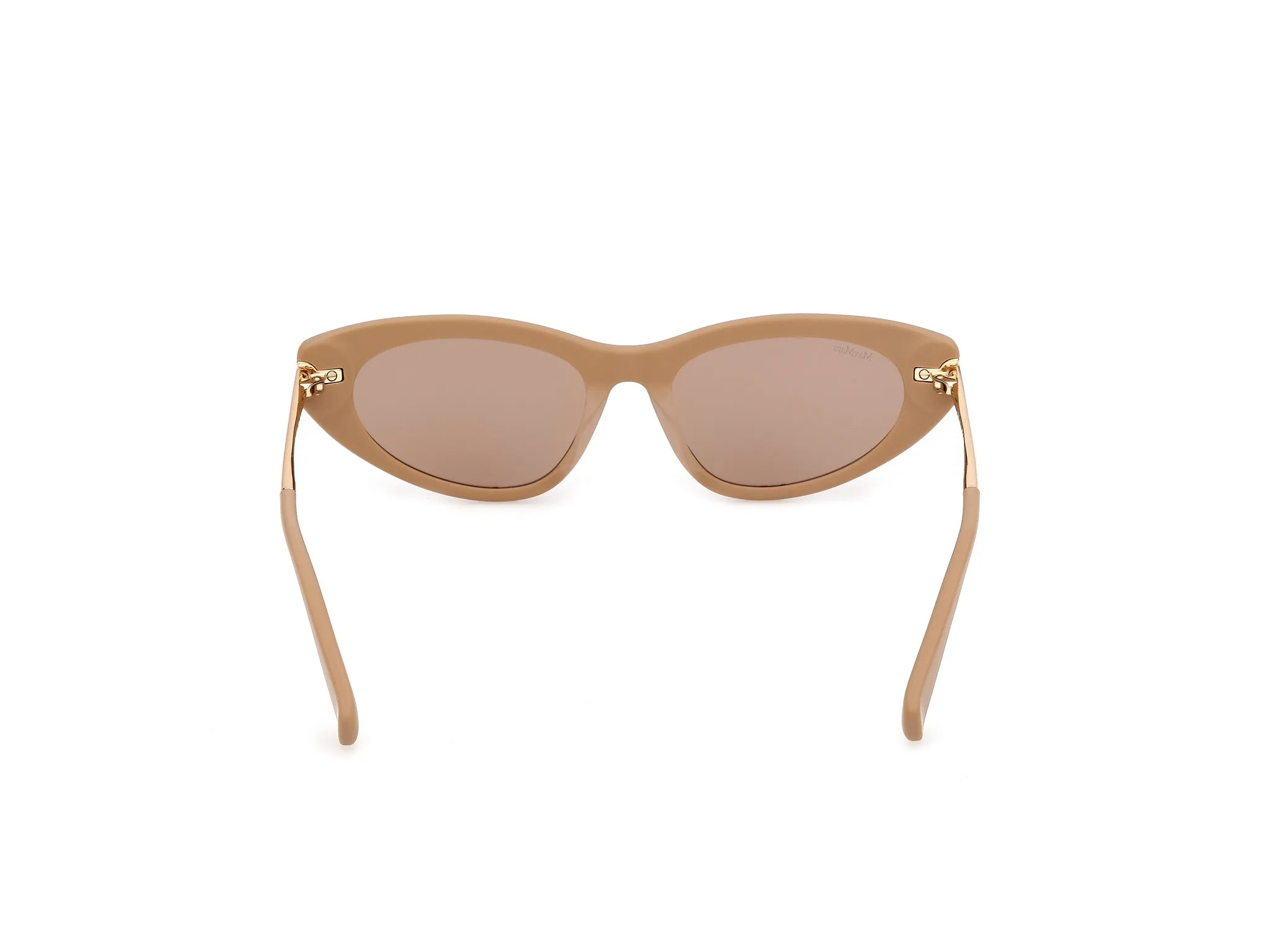 Max Mara MM0214 46E Occhiali da sole Acetato Marrone Marrone Squadrata Normale - immagine 4