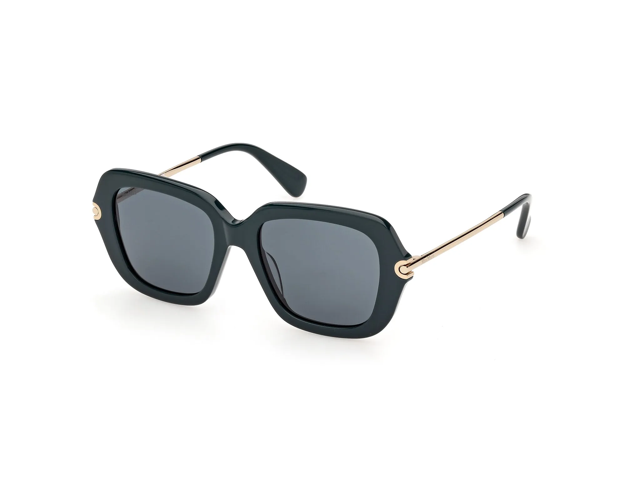 Max Mara MM0213 96N Occhiali da sole Acetato Verde Verde Farfalla Normale - immagine 1