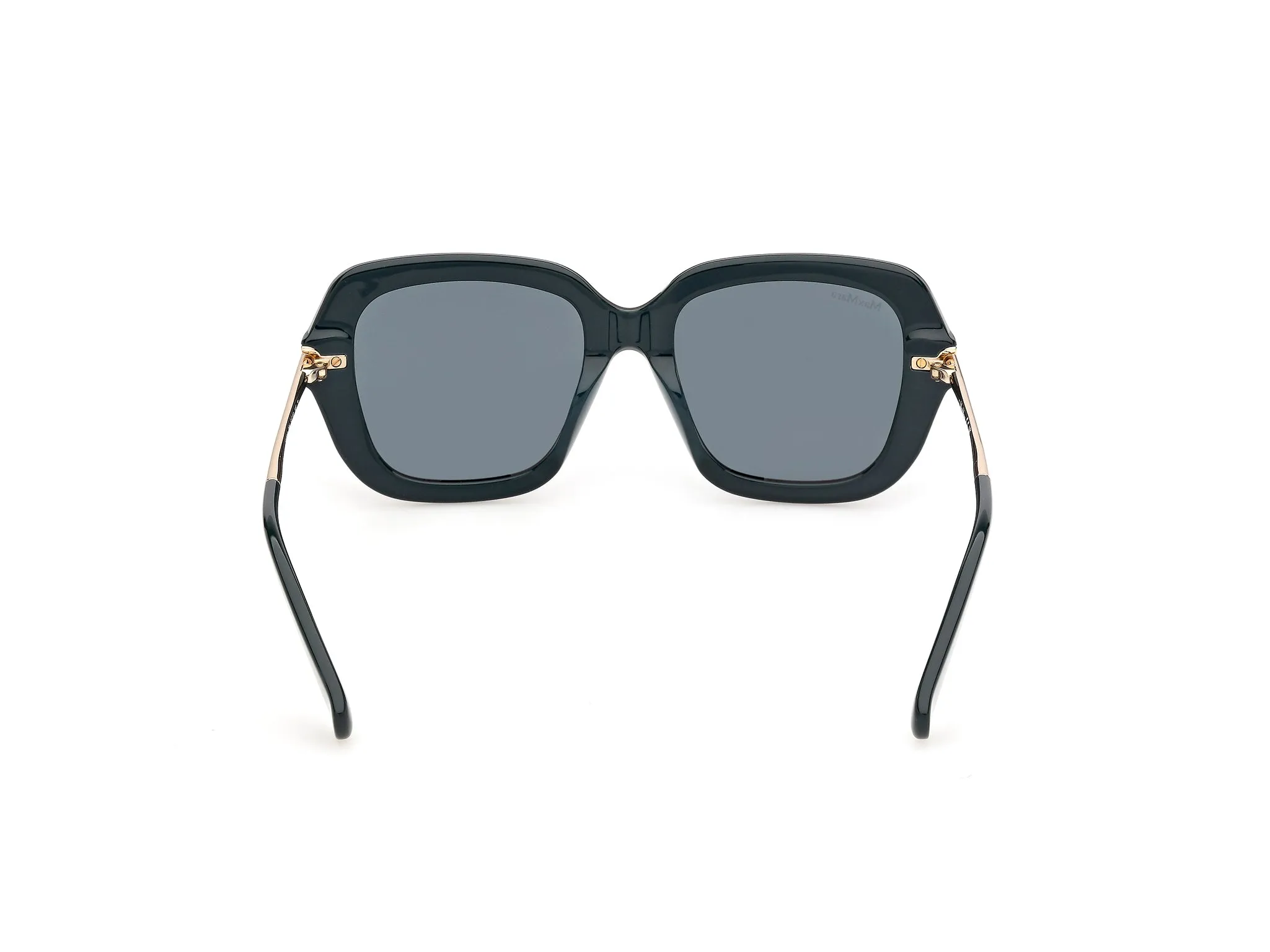 Max Mara MM0213 96N Occhiali da sole Acetato Verde Verde Farfalla Normale - immagine 4