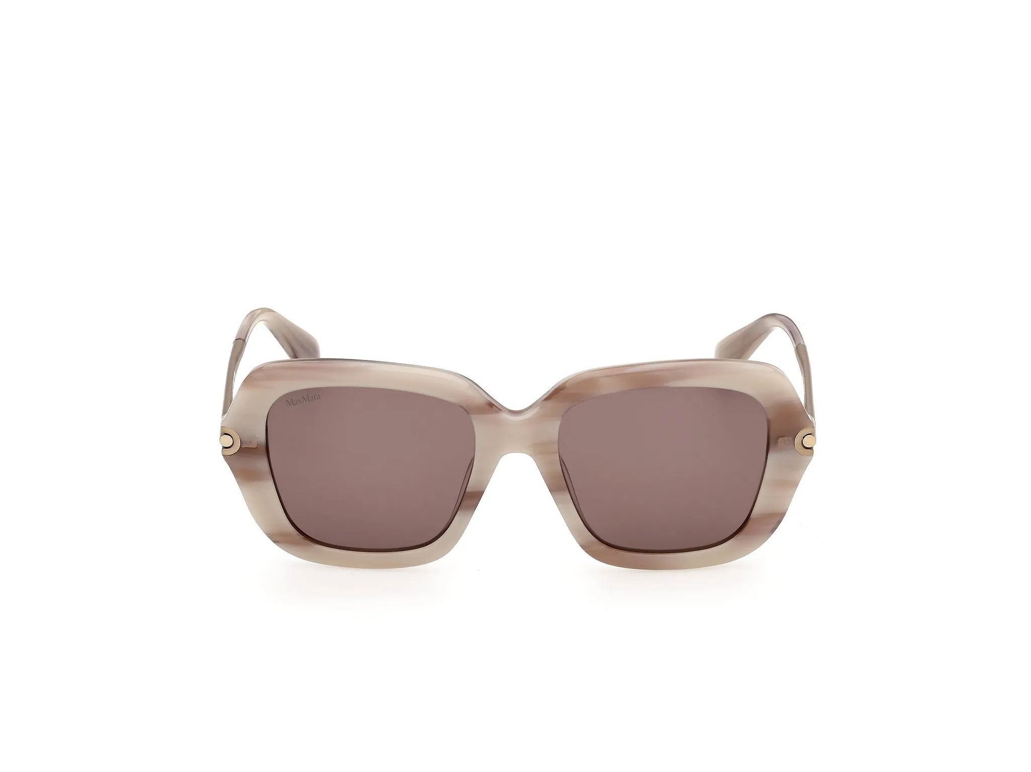 Max Mara MM0213 20E Occhiali da sole Acetato Grigio Marrone Farfalla Normale - immagine 2