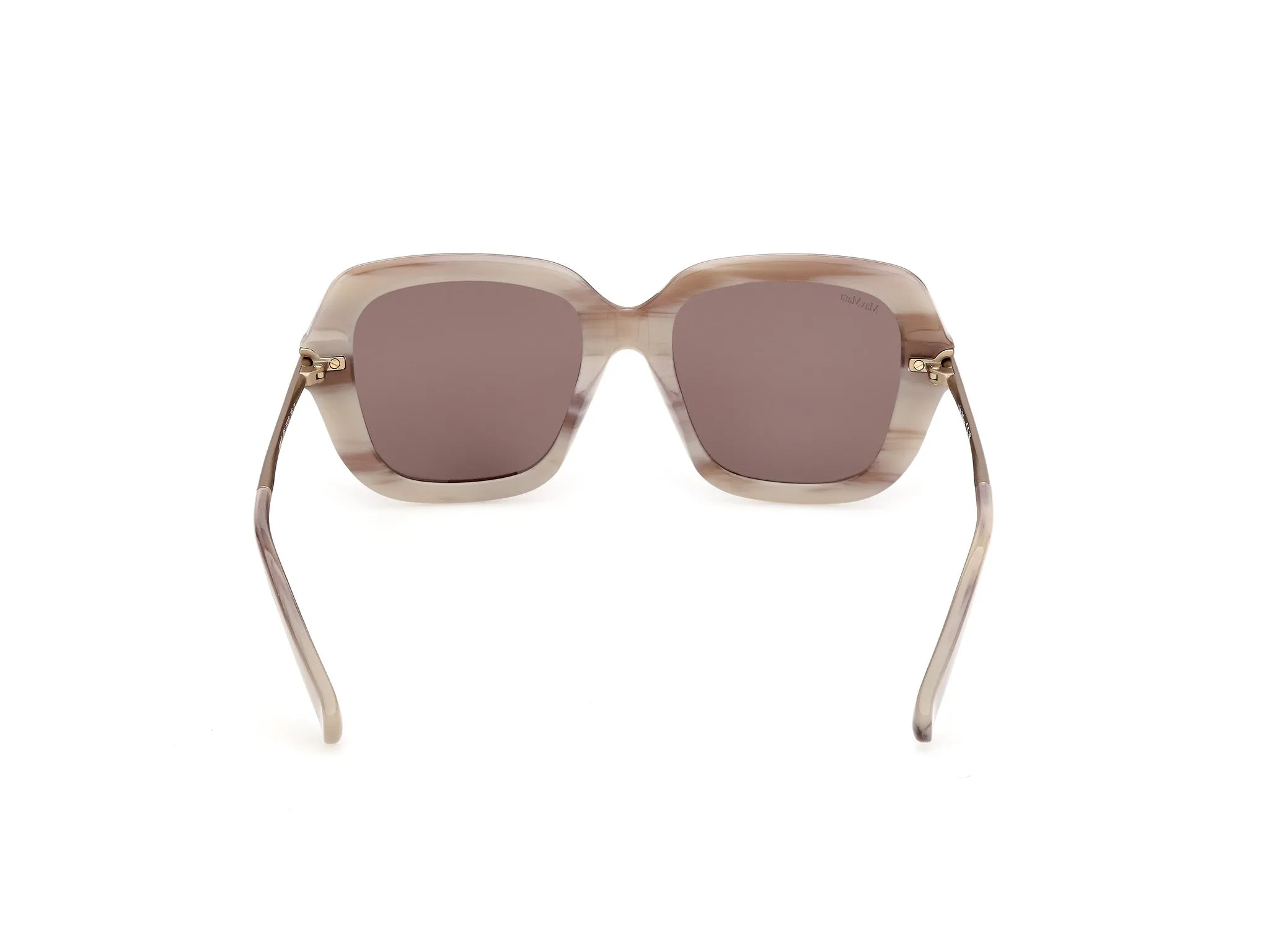 Max Mara MM0213 20E Occhiali da sole Acetato Grigio Marrone Farfalla Normale - immagine 4