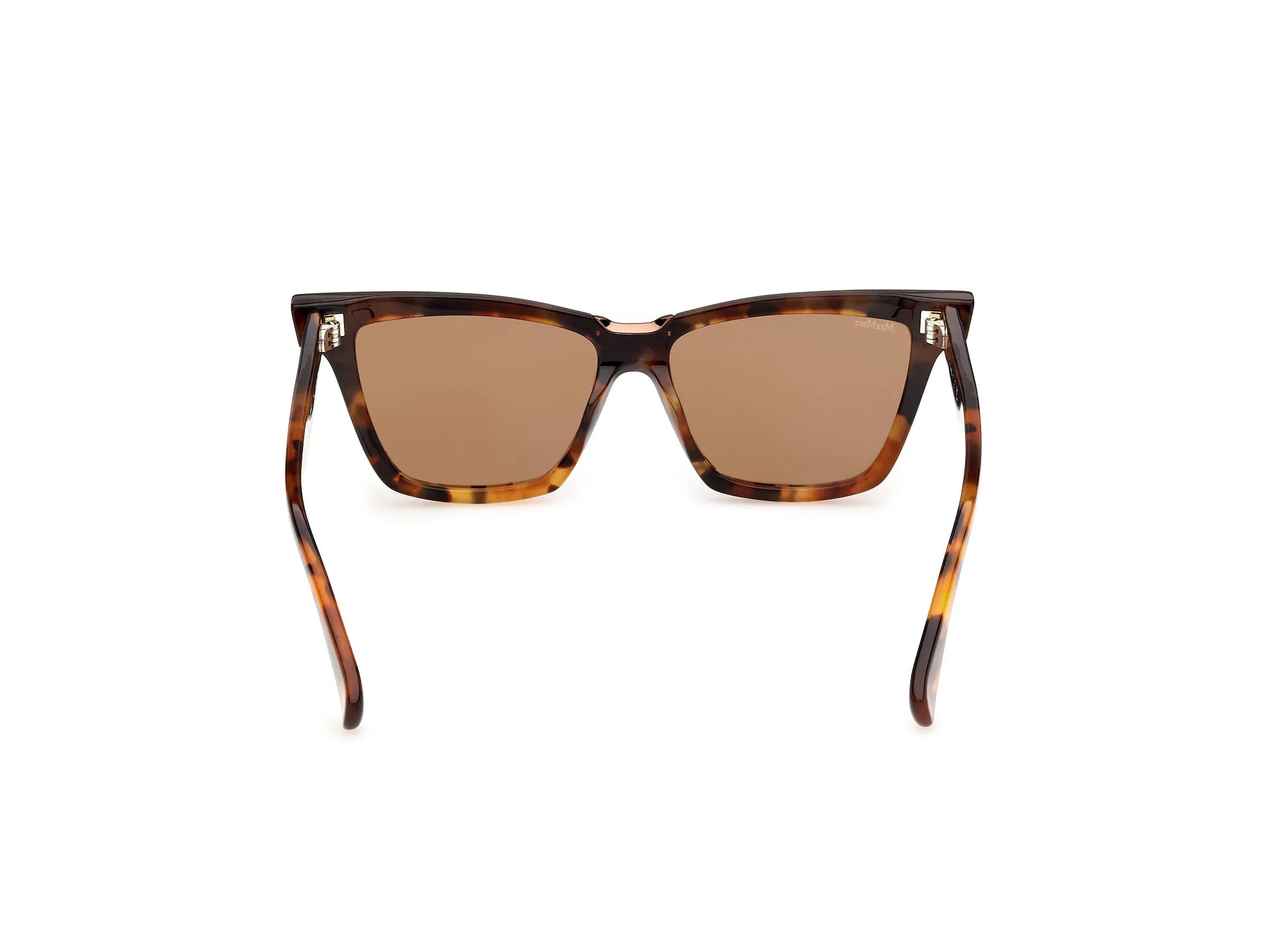 Max Mara MM0212 56E Occhiali da sole Acetato Havana Marrone Cat Eye Normale - immagine 4
