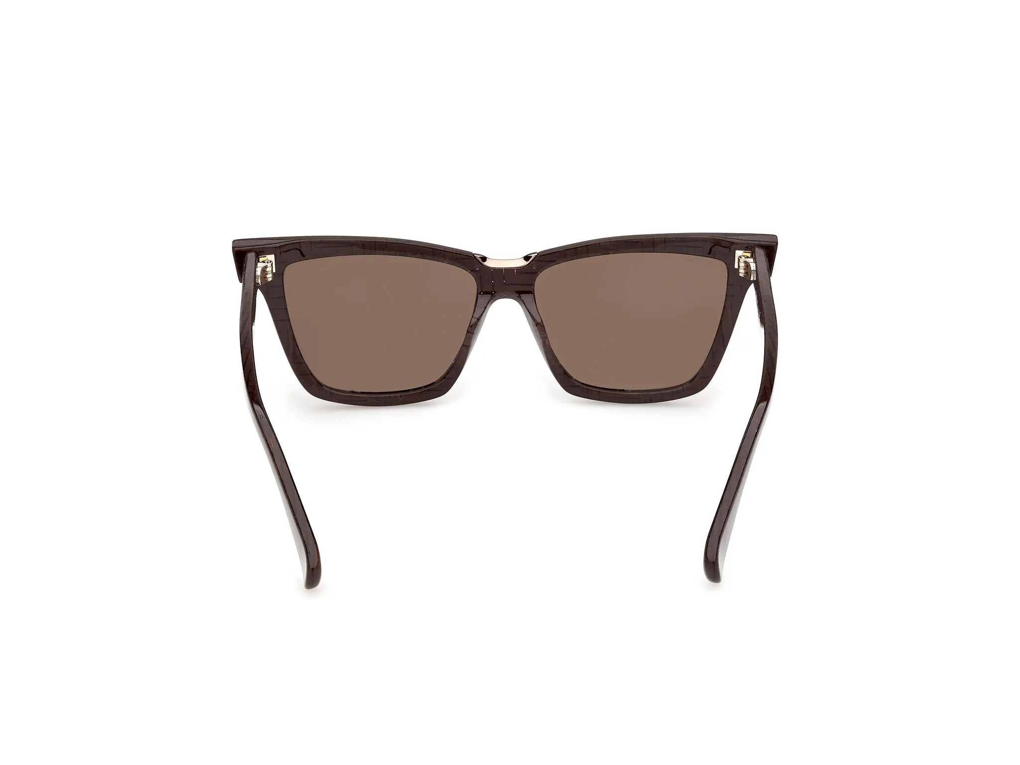 Max Mara MM0212 50E Occhiali da sole Acetato Marrone Marrone Cat Eye Normale - immagine 4