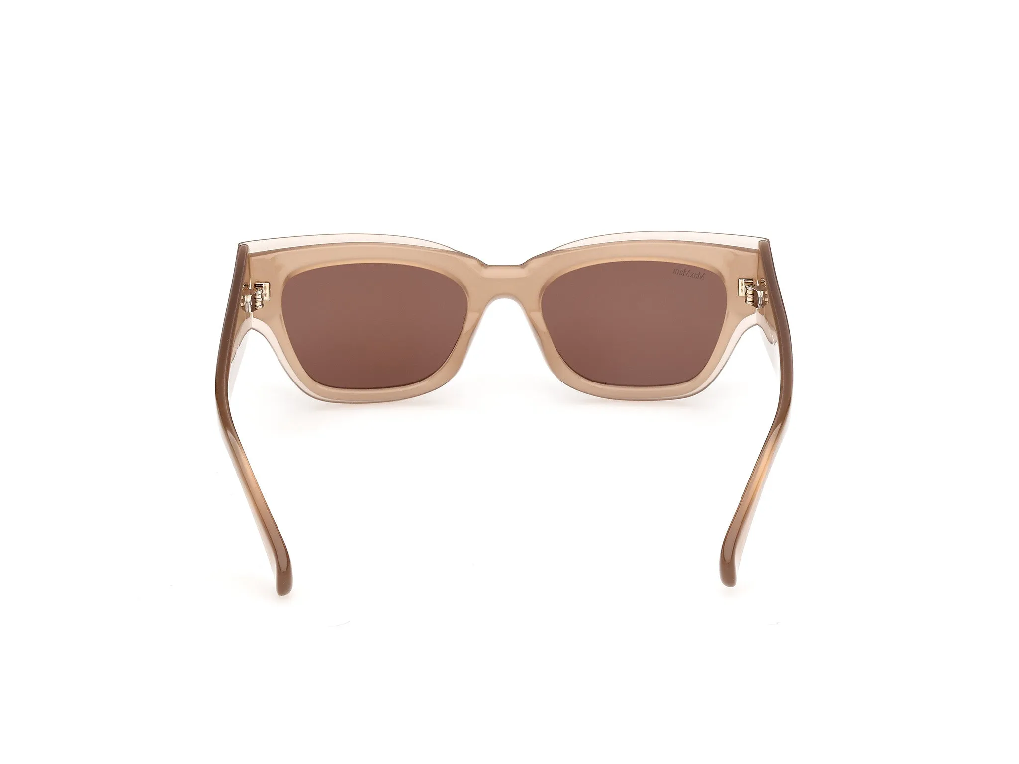 Max Mara MM0211 72E Occhiali da sole Acetato Rosa Marrone Geometrica Normale - immagine 4