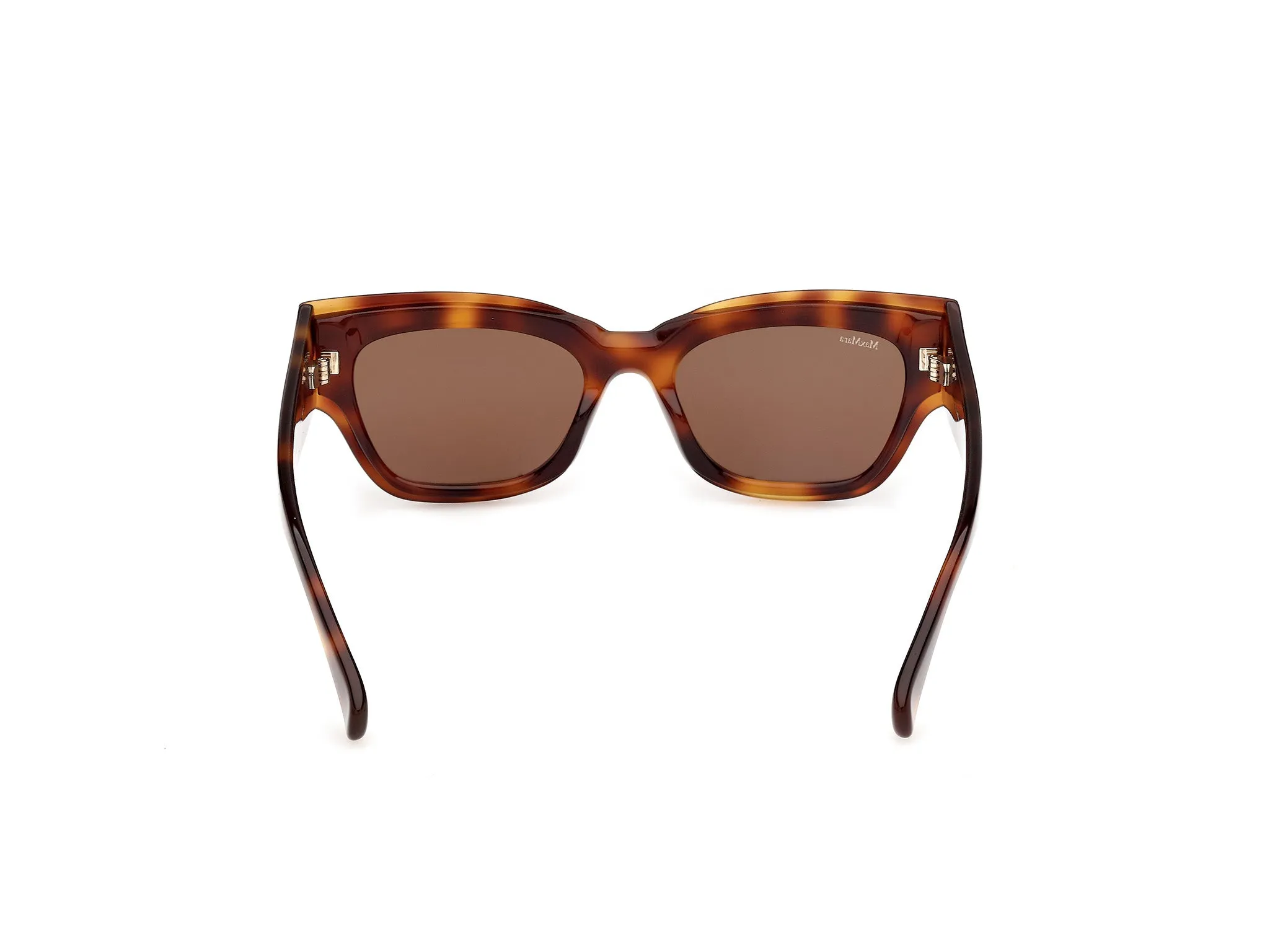 Max Mara MM0211 52E Occhiali da sole Acetato Havana Marrone Geometrica Normale - immagine 4