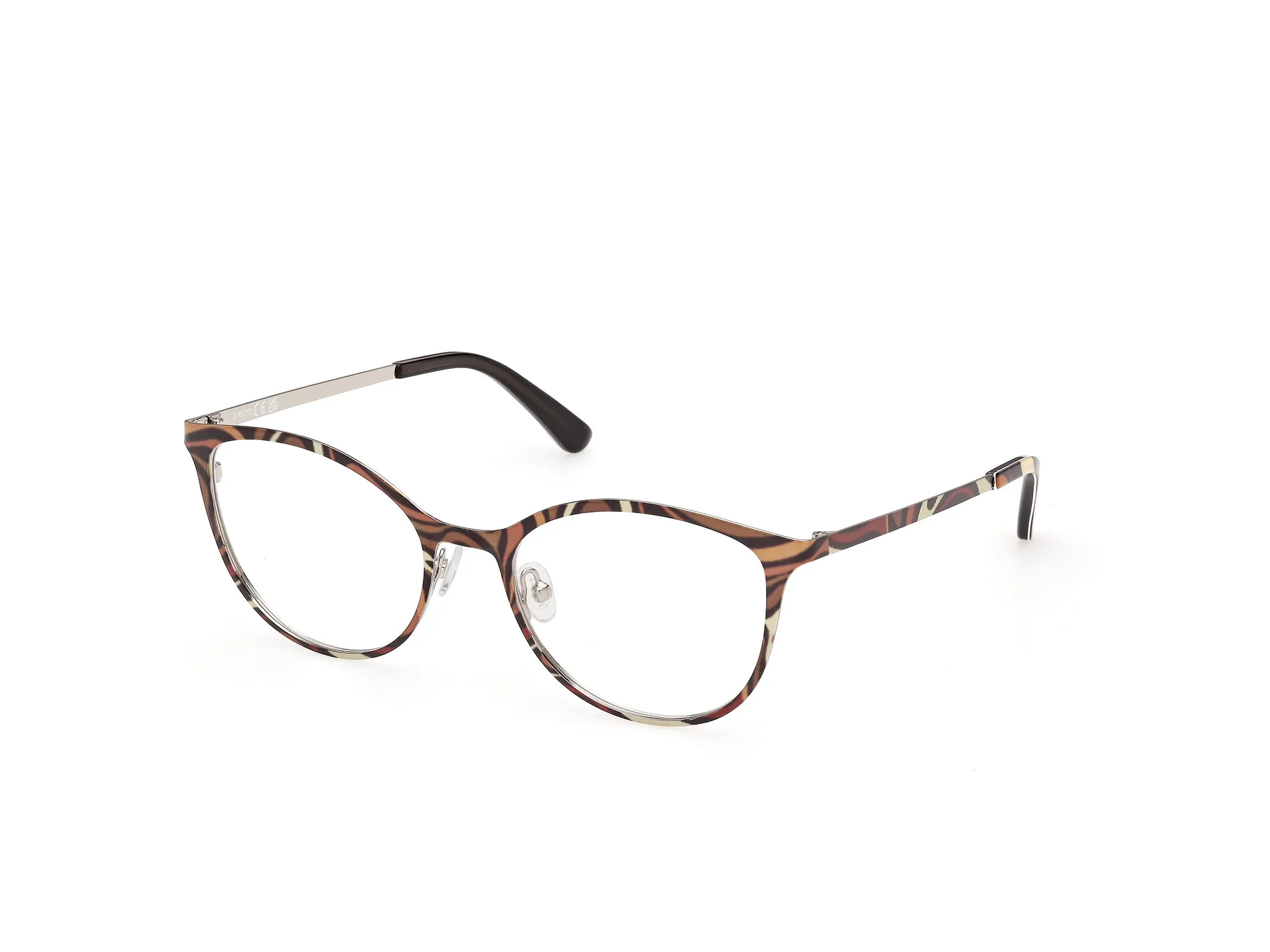 Emilio Pucci EP5296 99 Montature da vista Metallo Multi-colore Rotonda Normale - immagine 1