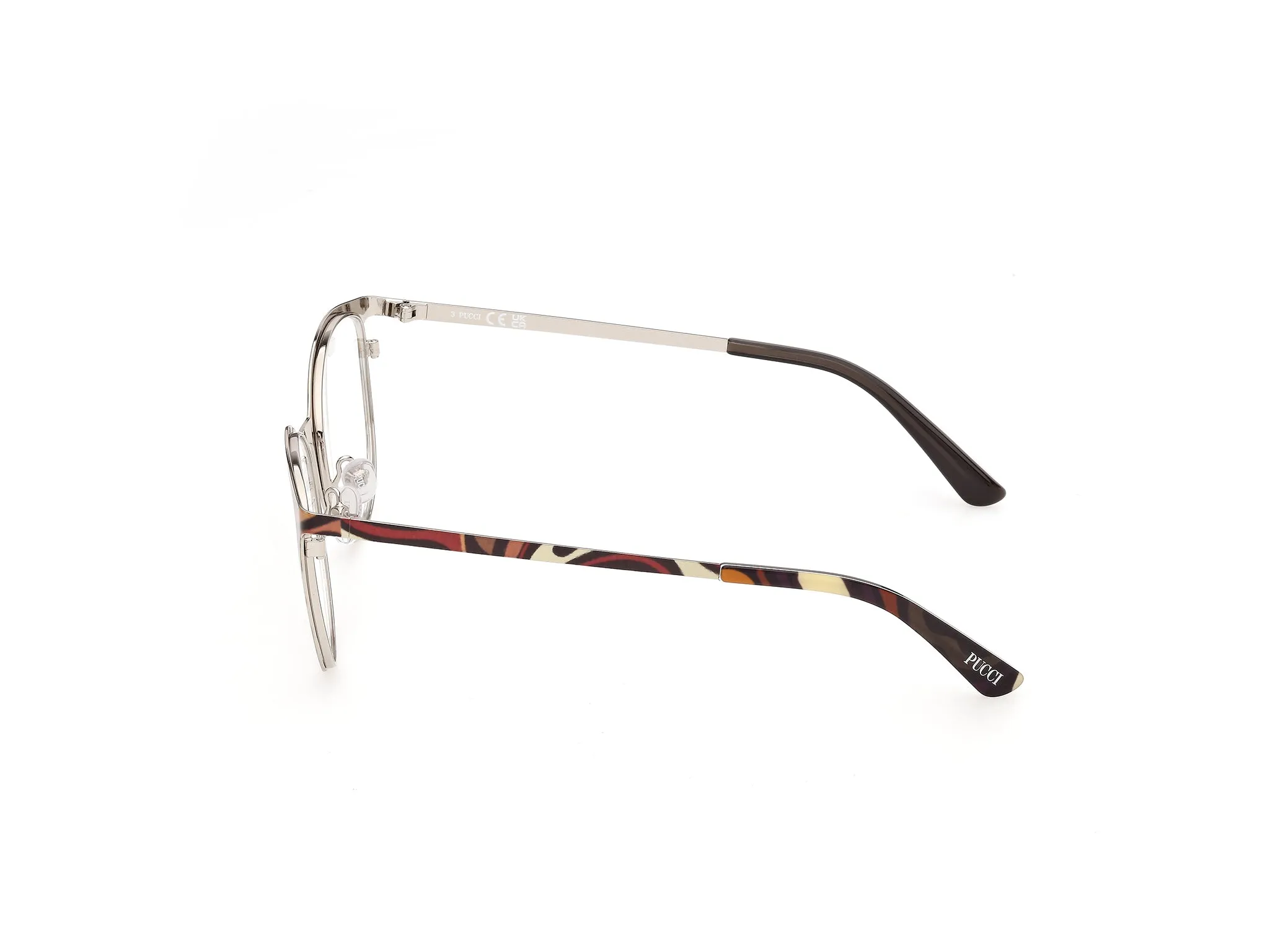 Emilio Pucci EP5296 99 Montature da vista Metallo Multi-colore Rotonda Normale - immagine 3