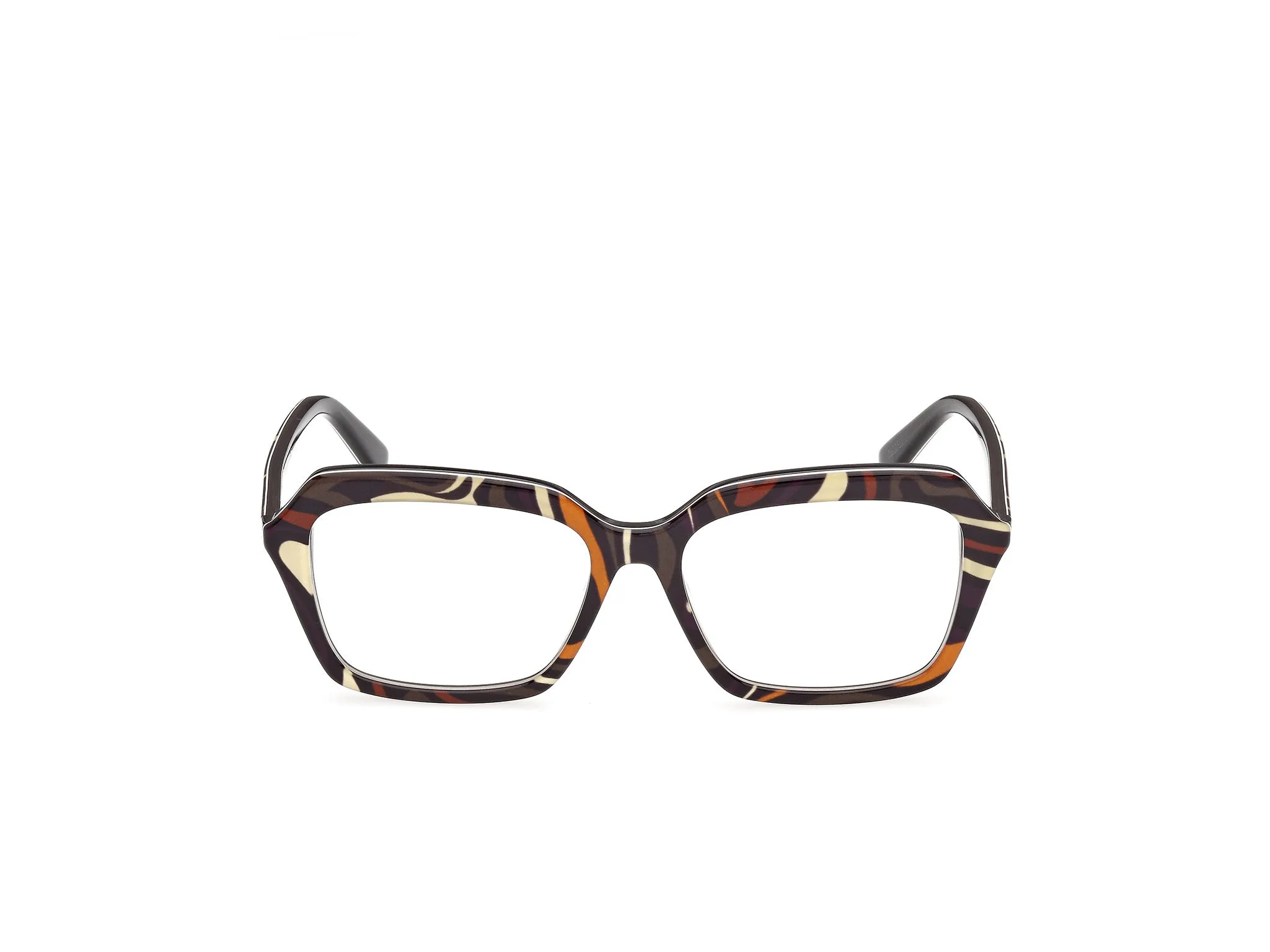 Emilio Pucci EP5295 99 Montature da vista Acetato Multi-colore Squadrata Normale - immagine 2