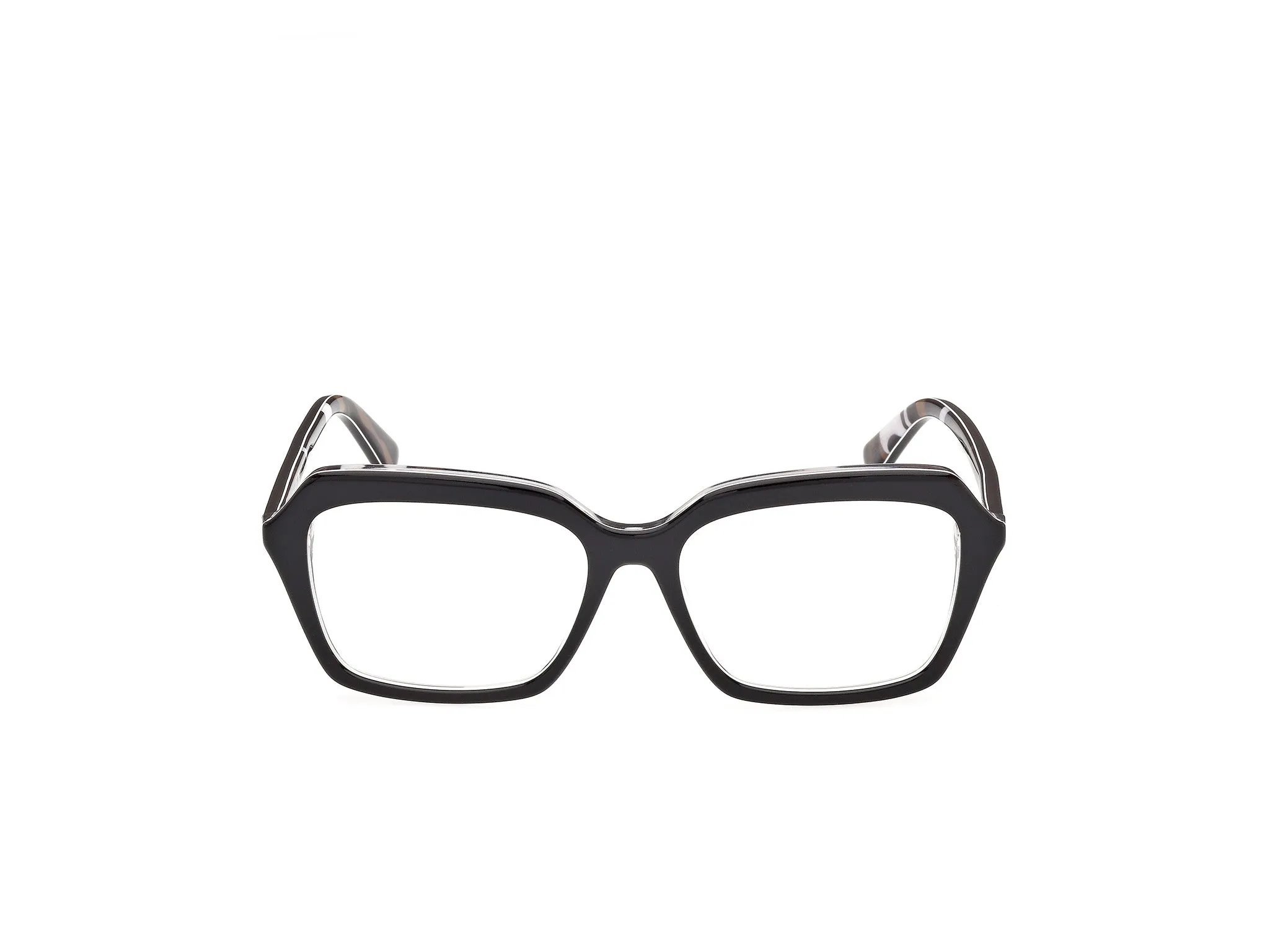 Emilio Pucci EP5295 5 Montature da vista Acetato Nero Squadrata Normale - immagine 2
