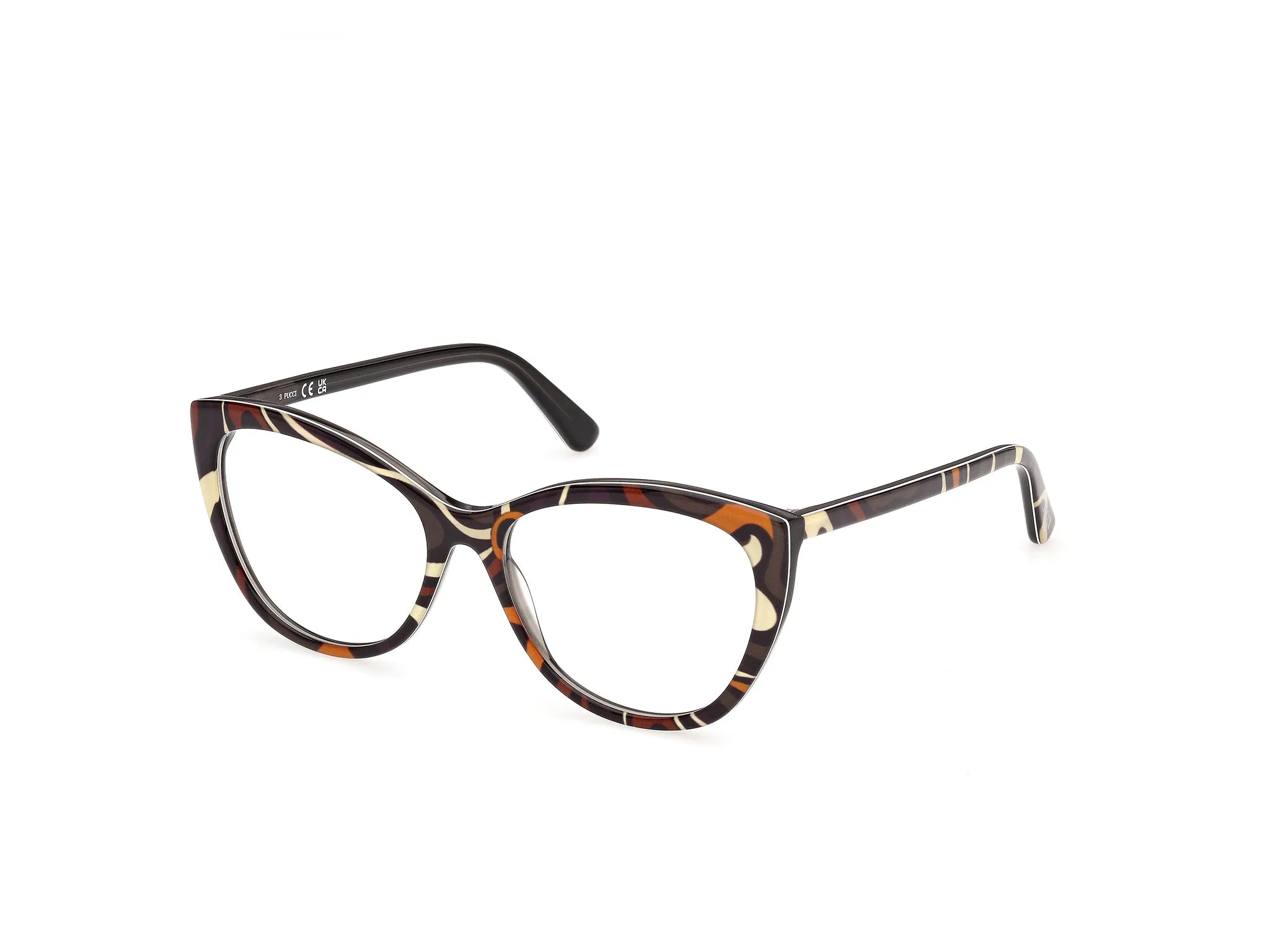 Emilio Pucci EP5294 99 Montature da vista Acetato Multi-colore Cat Eye Normale - immagine 1