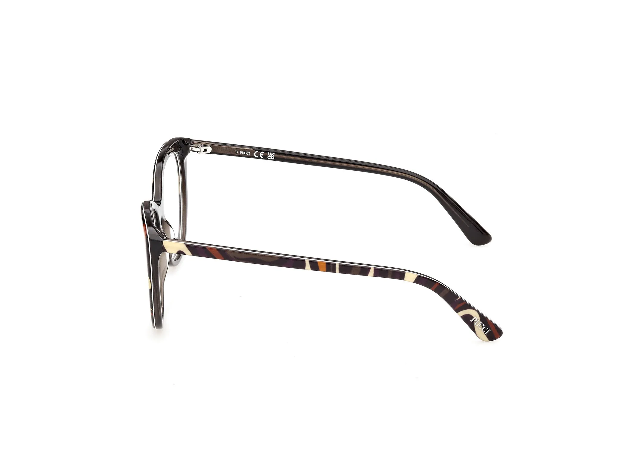 Emilio Pucci EP5294 99 Montature da vista Acetato Multi-colore Cat Eye Normale - immagine 3