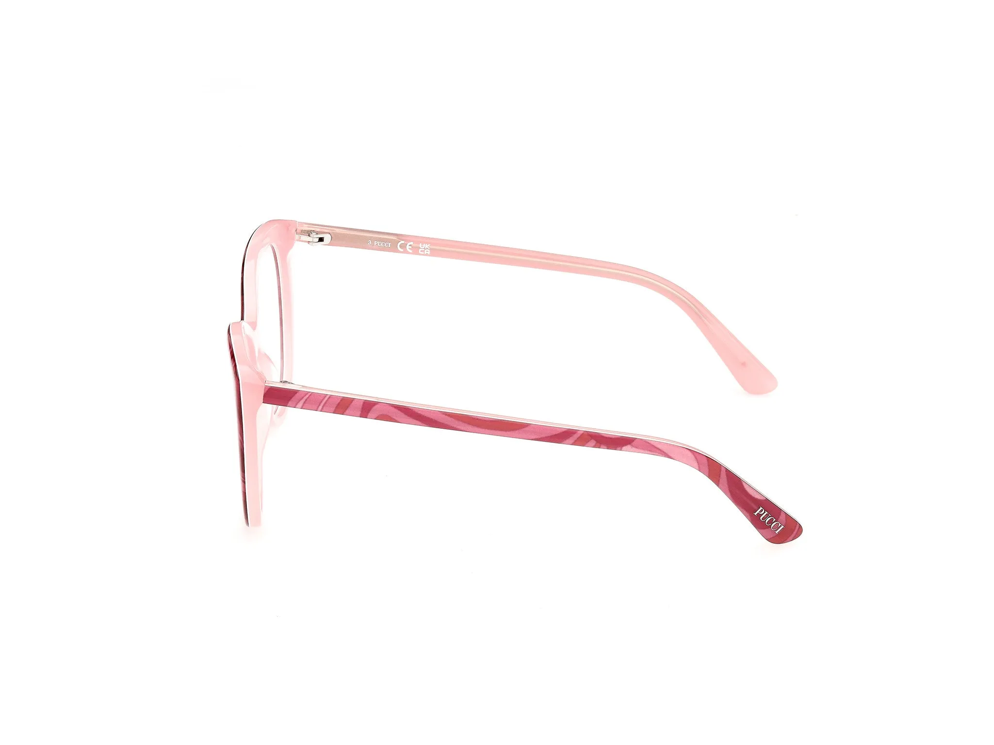 Emilio Pucci EP5294 77 Montature da vista Acetato Multi-colore Cat Eye Normale - immagine 3