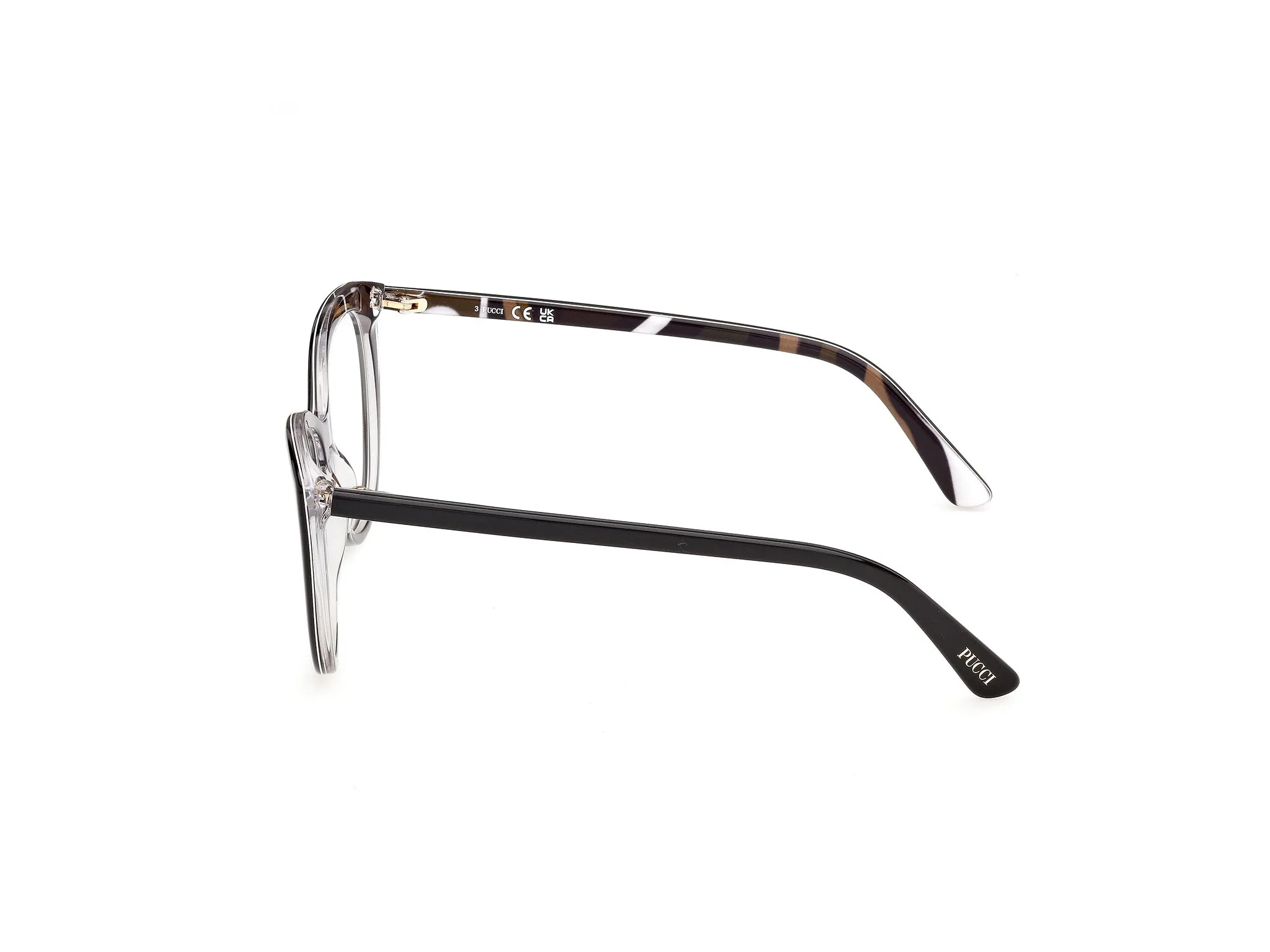Emilio Pucci EP5294 5 Montature da vista Acetato Nero Cat Eye Normale - immagine 3