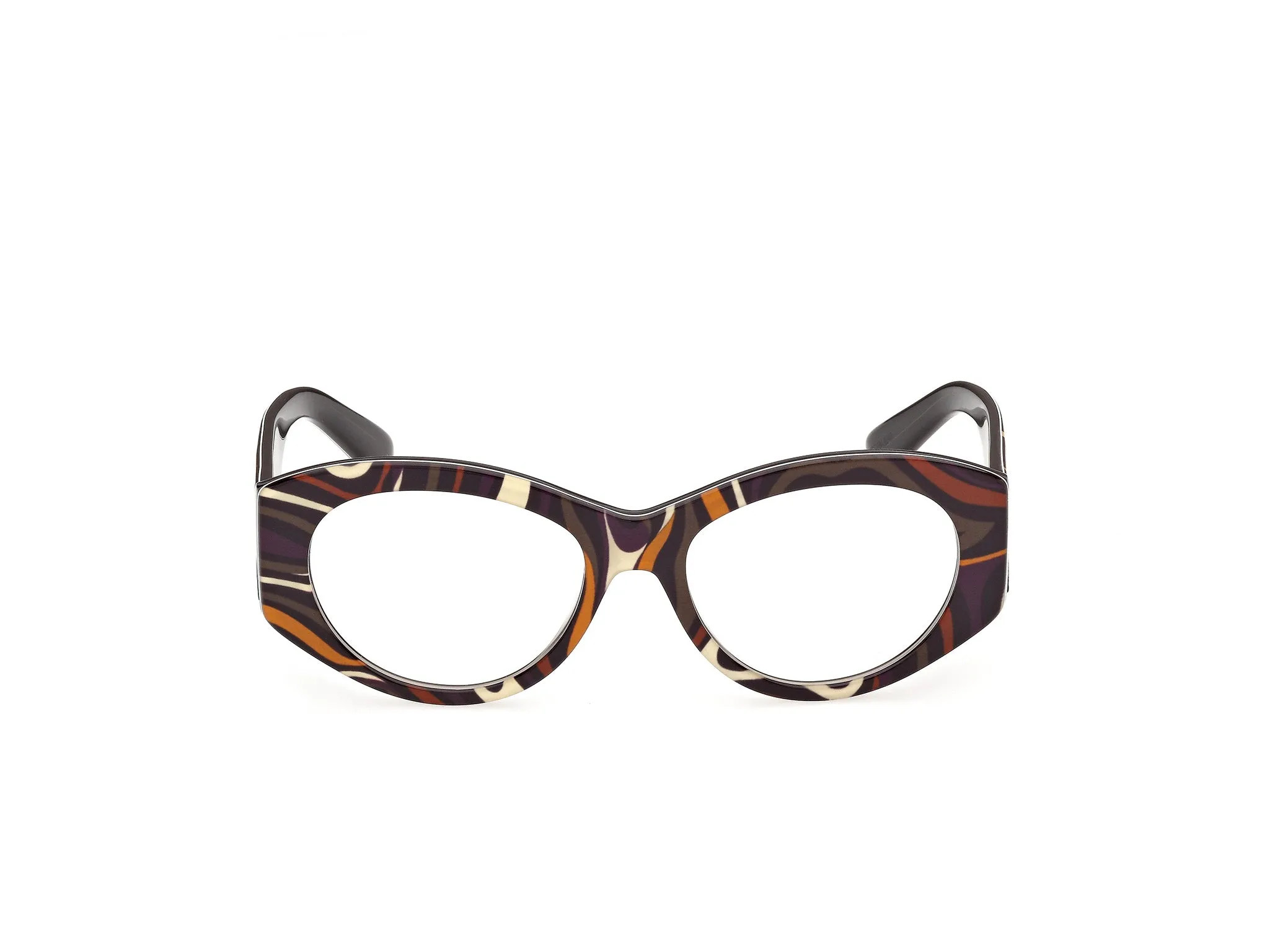 Emilio Pucci EP5293 99 Montature da vista Acetato Multi-colore Rotonda Normale - immagine 2