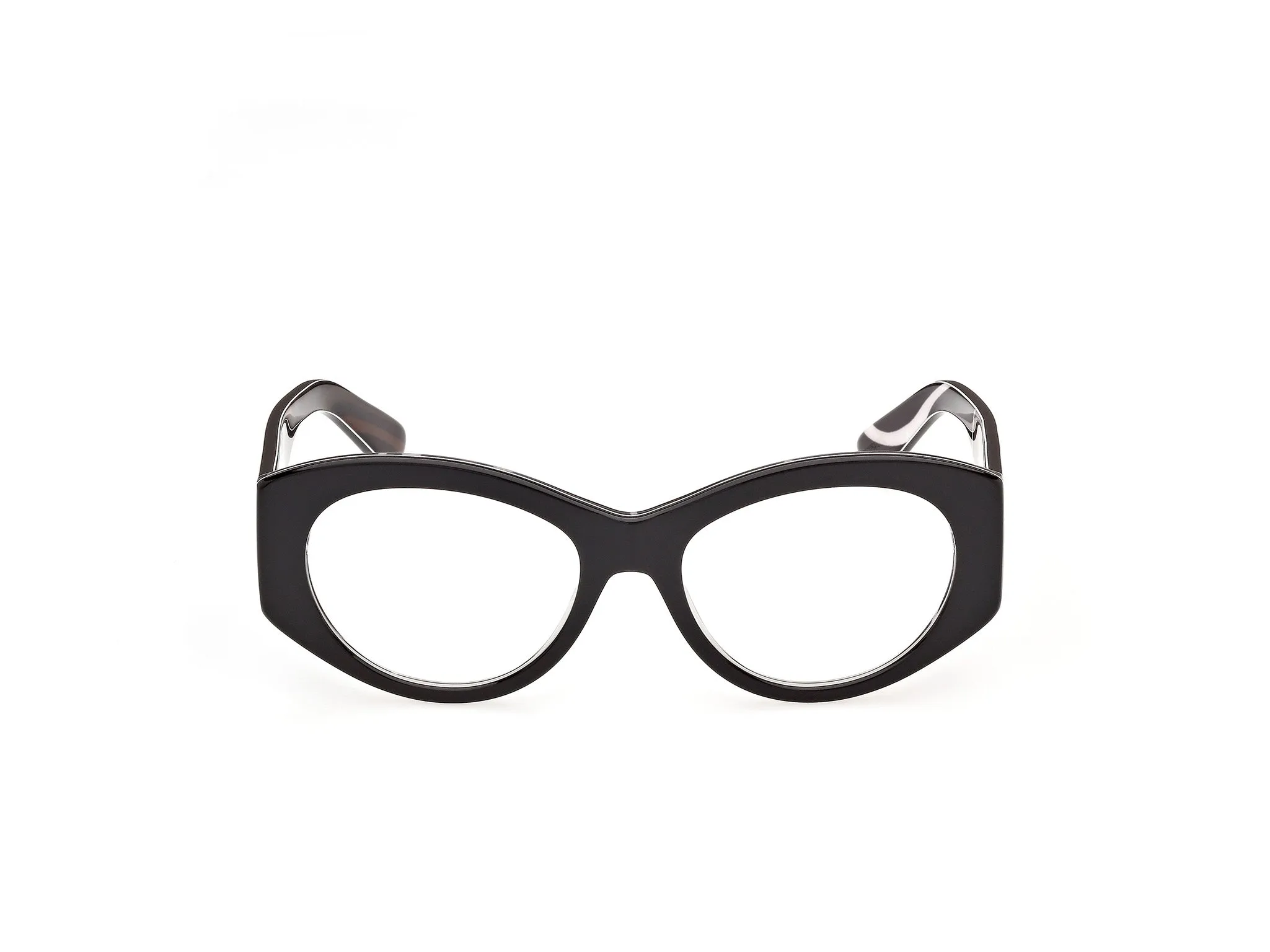 Emilio Pucci EP5293 5 Montature da vista Acetato Nero Rotonda Normale - immagine 2