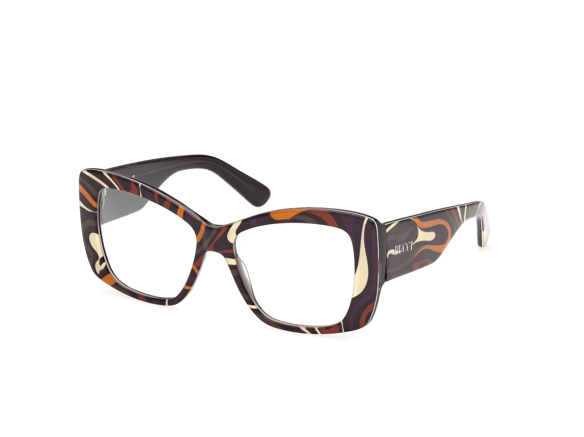 Emilio Pucci EP5292 99 Montature da vista Acetato Multi-colore Farfalla Normale - immagine 1