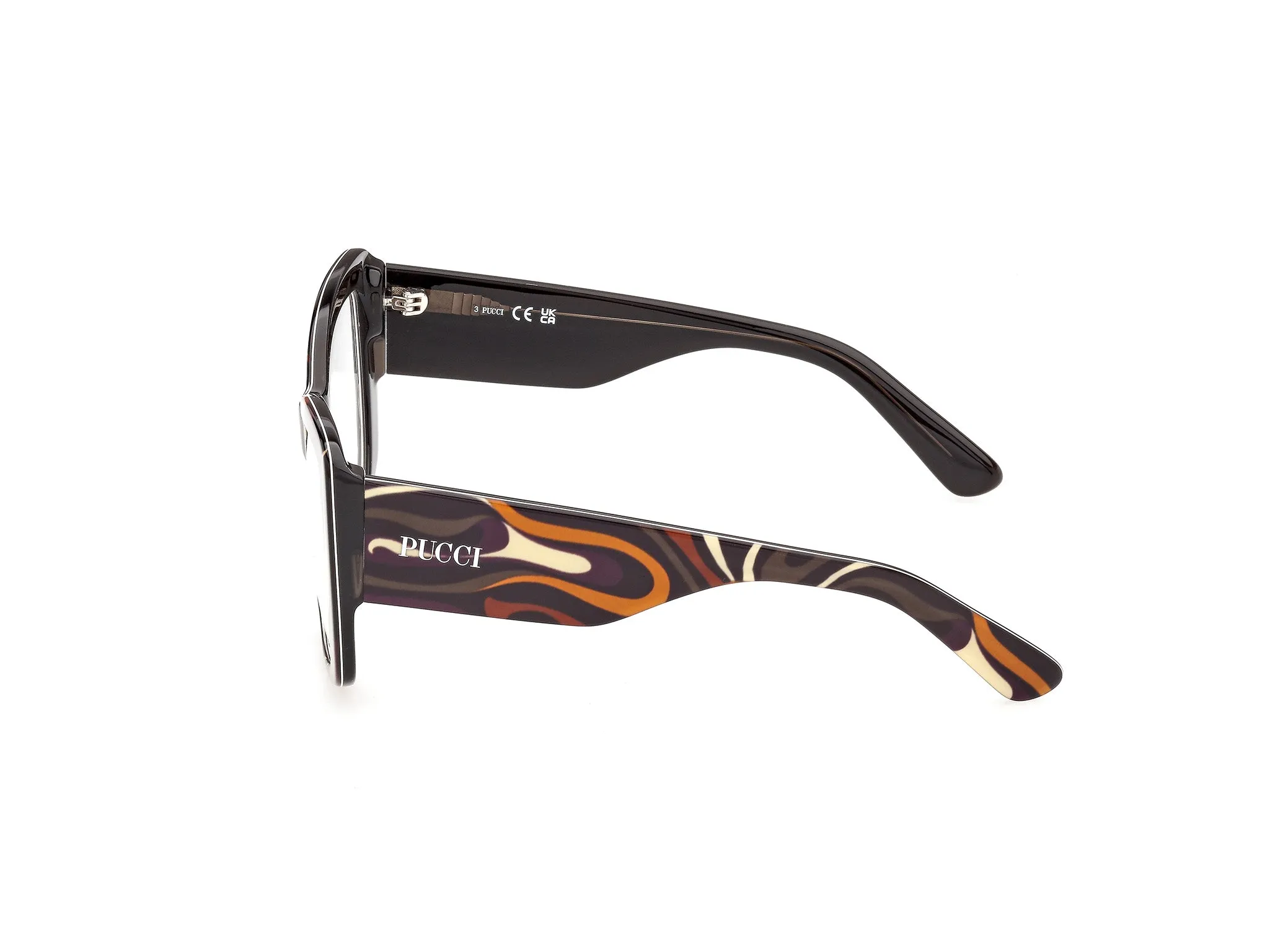 Emilio Pucci EP5292 99 Montature da vista Acetato Multi-colore Farfalla Normale - immagine 3
