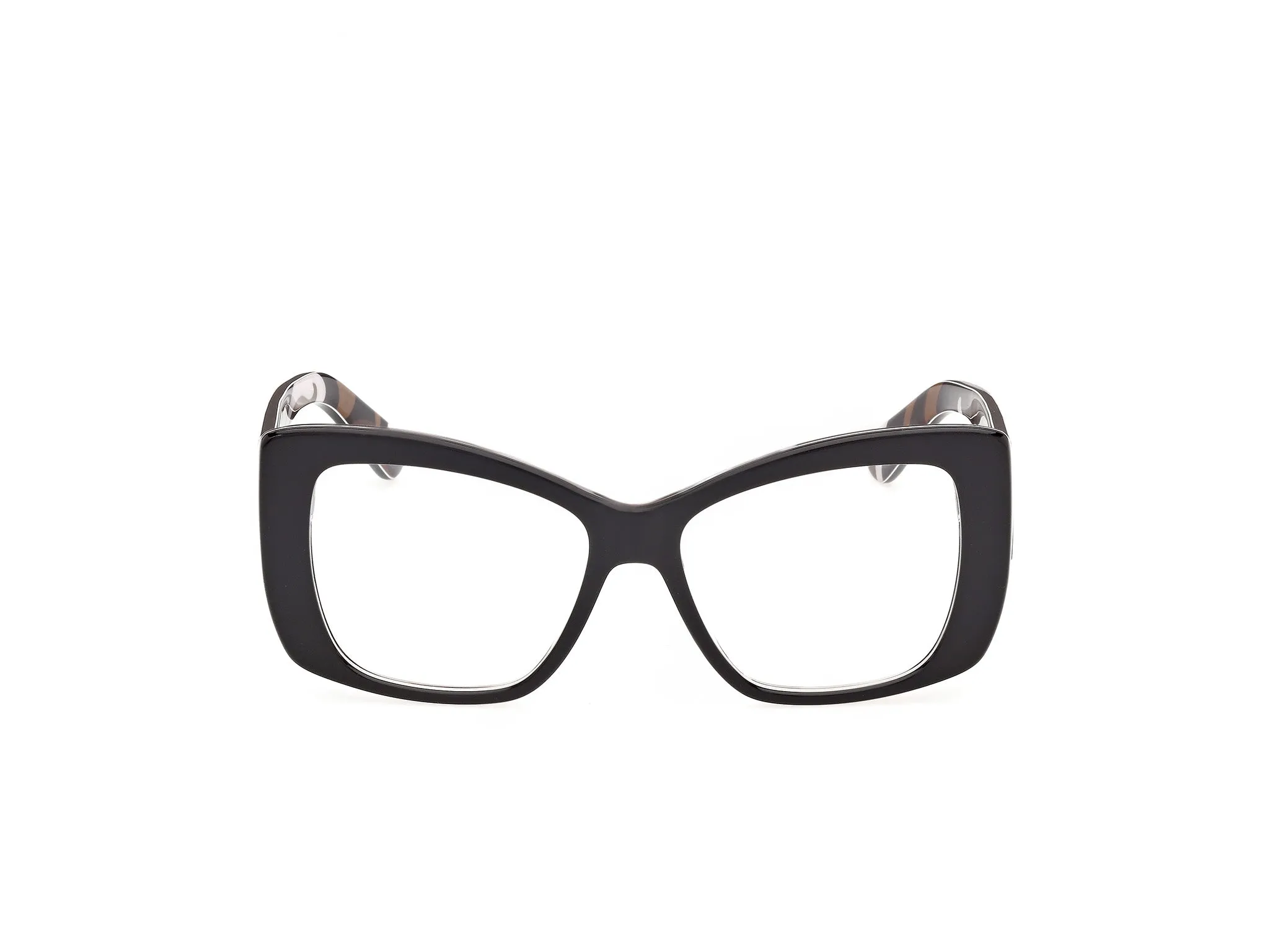 Emilio Pucci EP5292 5 Montature da vista Acetato Nero Farfalla Normale - immagine 2