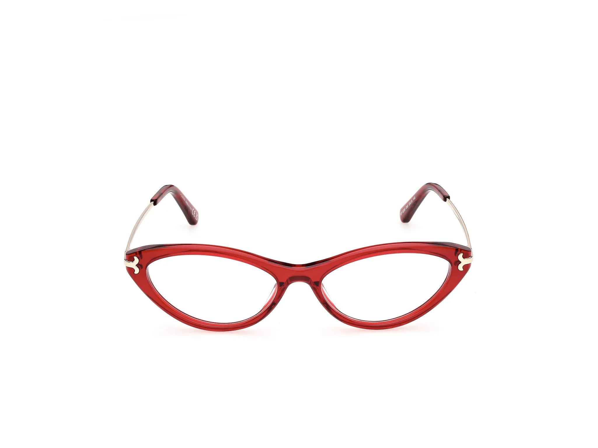 Emilio Pucci EP5290 66 Montature da vista Acetato Rosso Cat Eye Normale - immagine 2