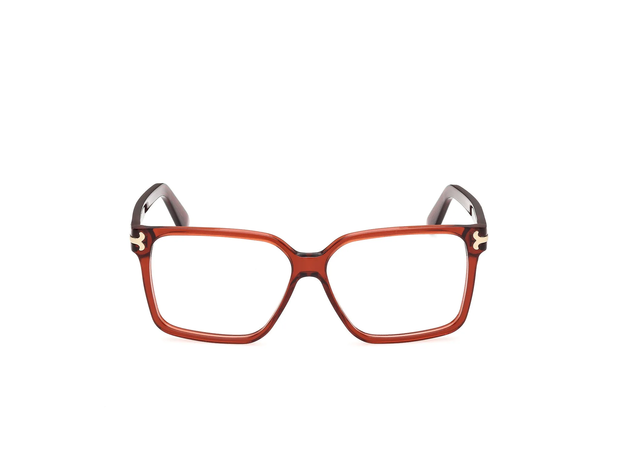 Emilio Pucci EP5289 66 Montature da vista Acetato Rosso Geometrica Normale - immagine 2
