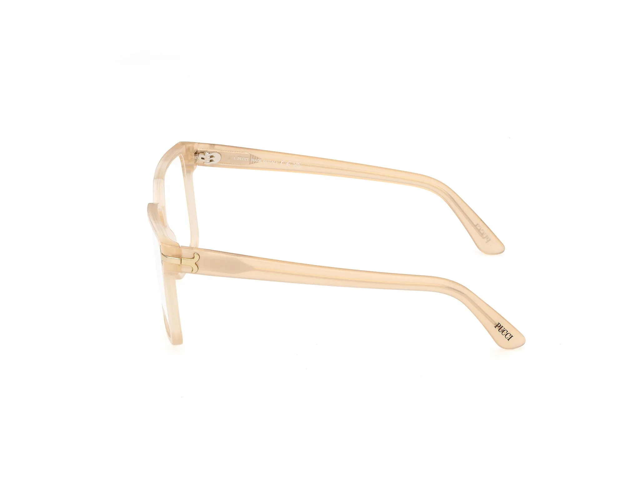 Emilio Pucci EP5289 25 Montature da vista Acetato Avorio Geometrica Normale - immagine 3
