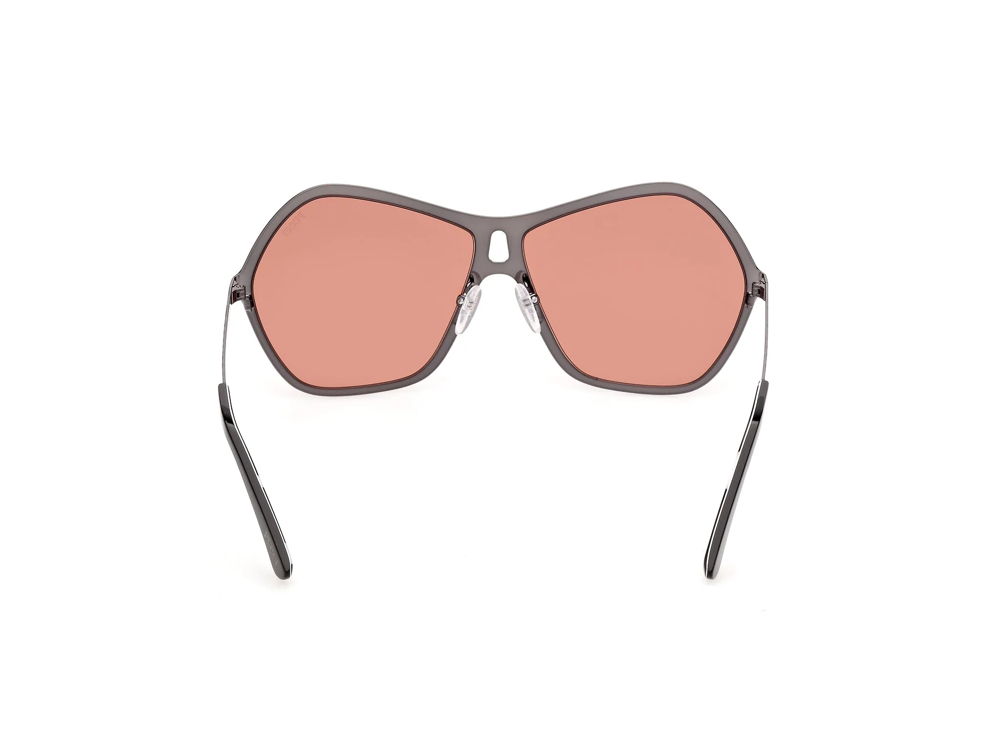Emilio Pucci EP0264 05S Occhiali da sole Metallo Grigio Bordeaux Squadrata Normale - immagine 4