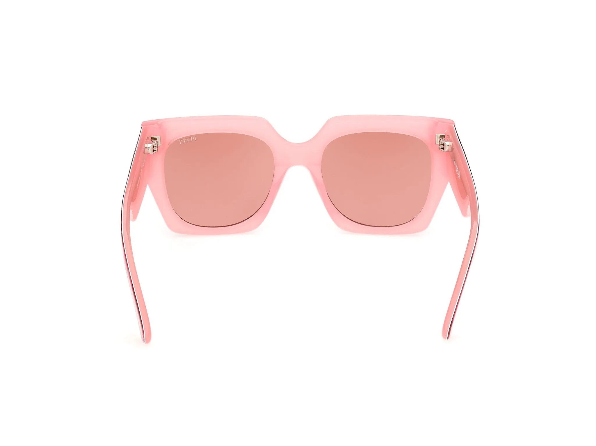 Emilio Pucci EP0262 99S Occhiali da sole Acetato Multi-colore Bordeaux Geometrica Normale - immagine 4