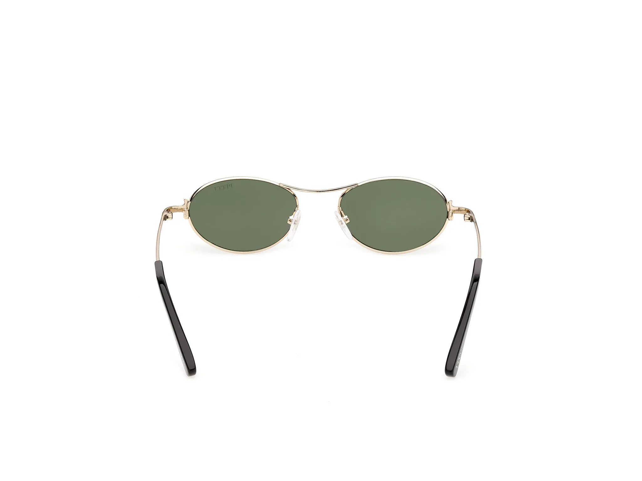 Emilio Pucci EP0261 32N Occhiali da sole Metallo Oro Verde Rotonda Normale - immagine 4
