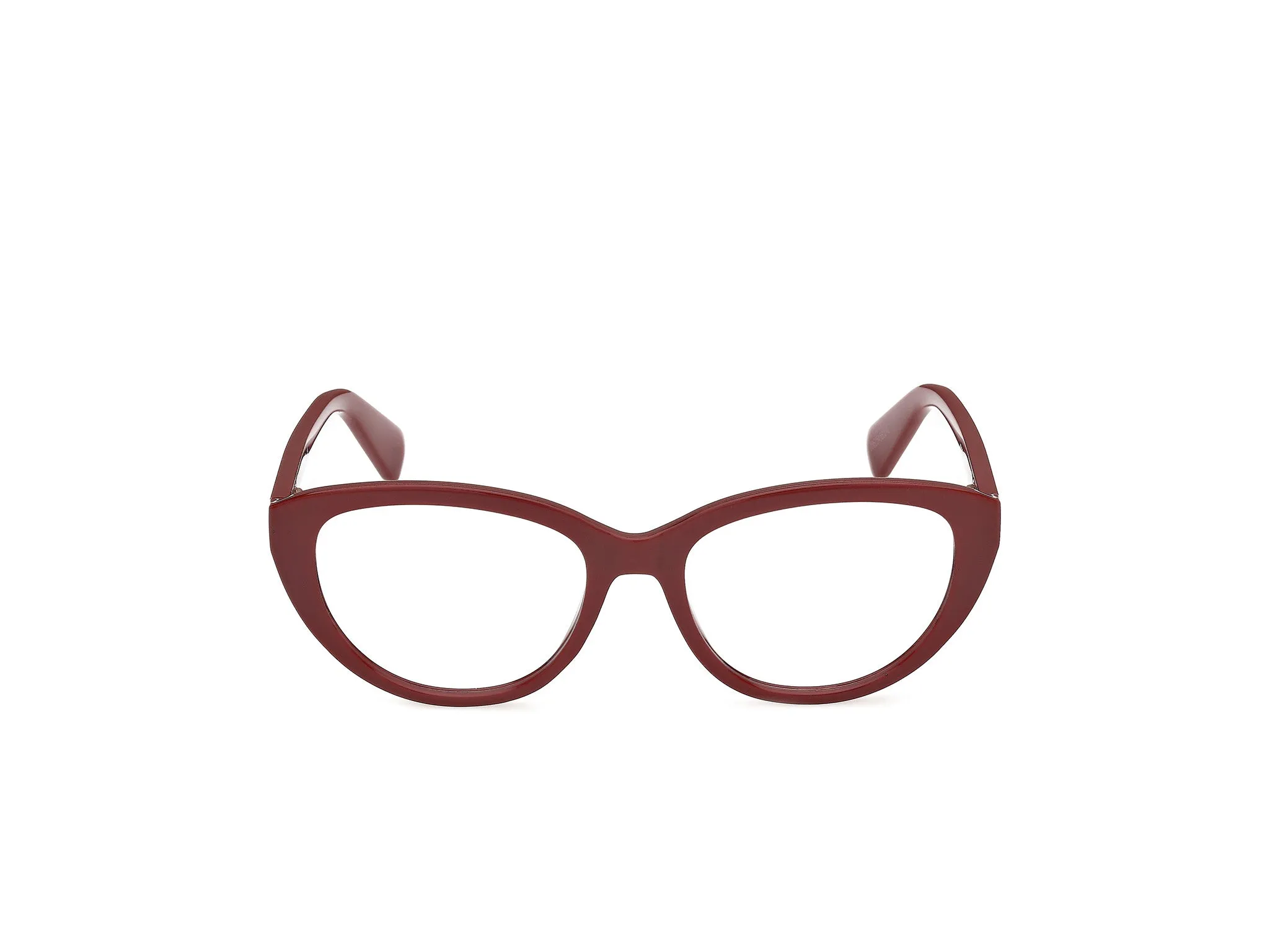 MAX&Co MO5243 69 Montature da vista Iniettato Bordeaux Rotonda Normale - immagine 2