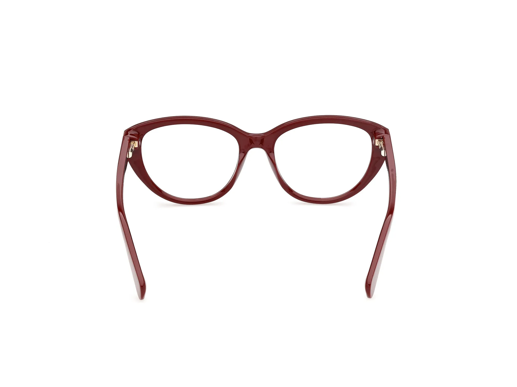 MAX&Co MO5243 69 Montature da vista Iniettato Bordeaux Rotonda Normale - immagine 4