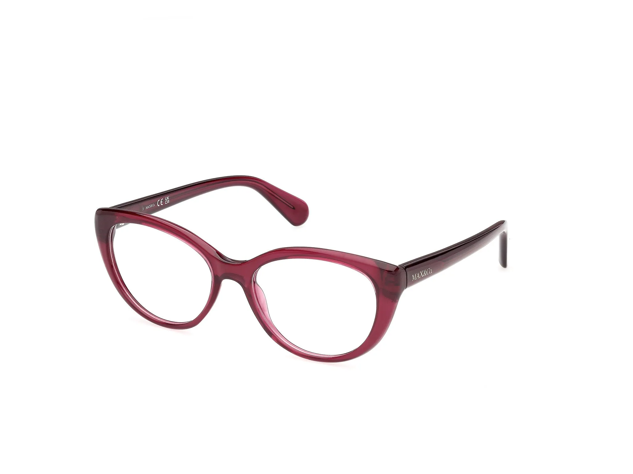 MAX&Co MO5242 75 Montature da vista Iniettato Fucsia Rotonda Normale - immagine 1