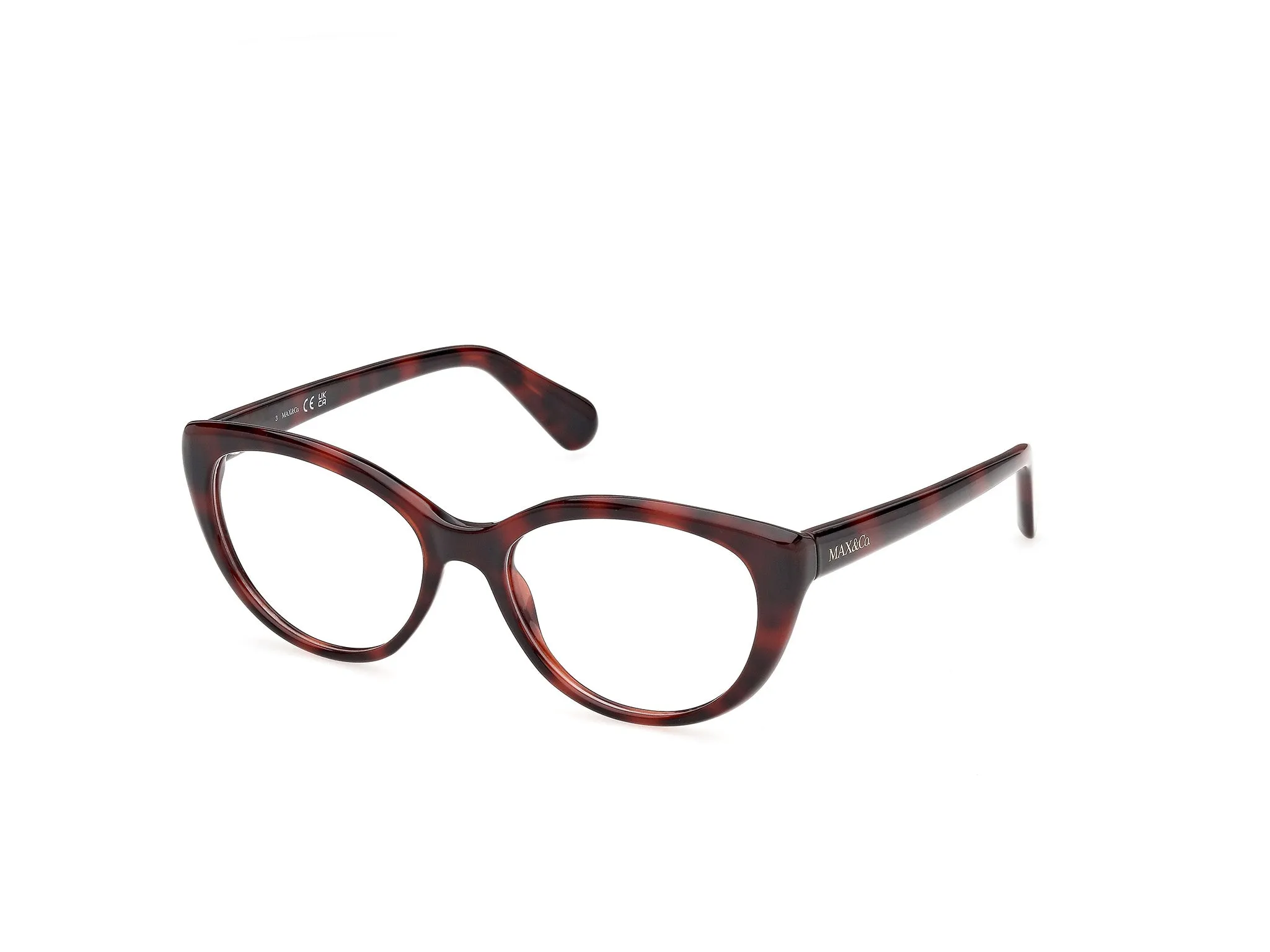 MAX&Co MO5242 52 Montature da vista Iniettato Havana Rotonda Normale - immagine 1