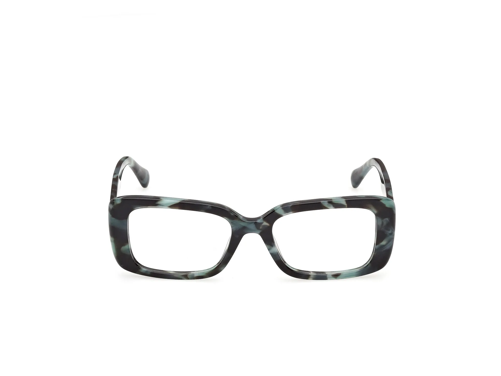 MAX&Co MO5241 55 Montature da vista Acetato Havana Squadrata Normale - immagine 2