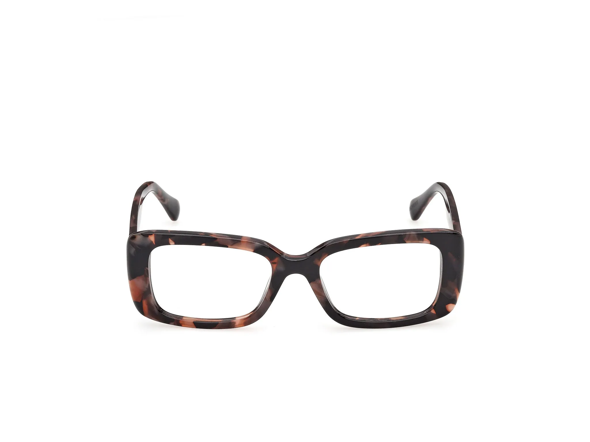 MAX&Co MO5241 52 Montature da vista Acetato Havana Squadrata Normale - immagine 2