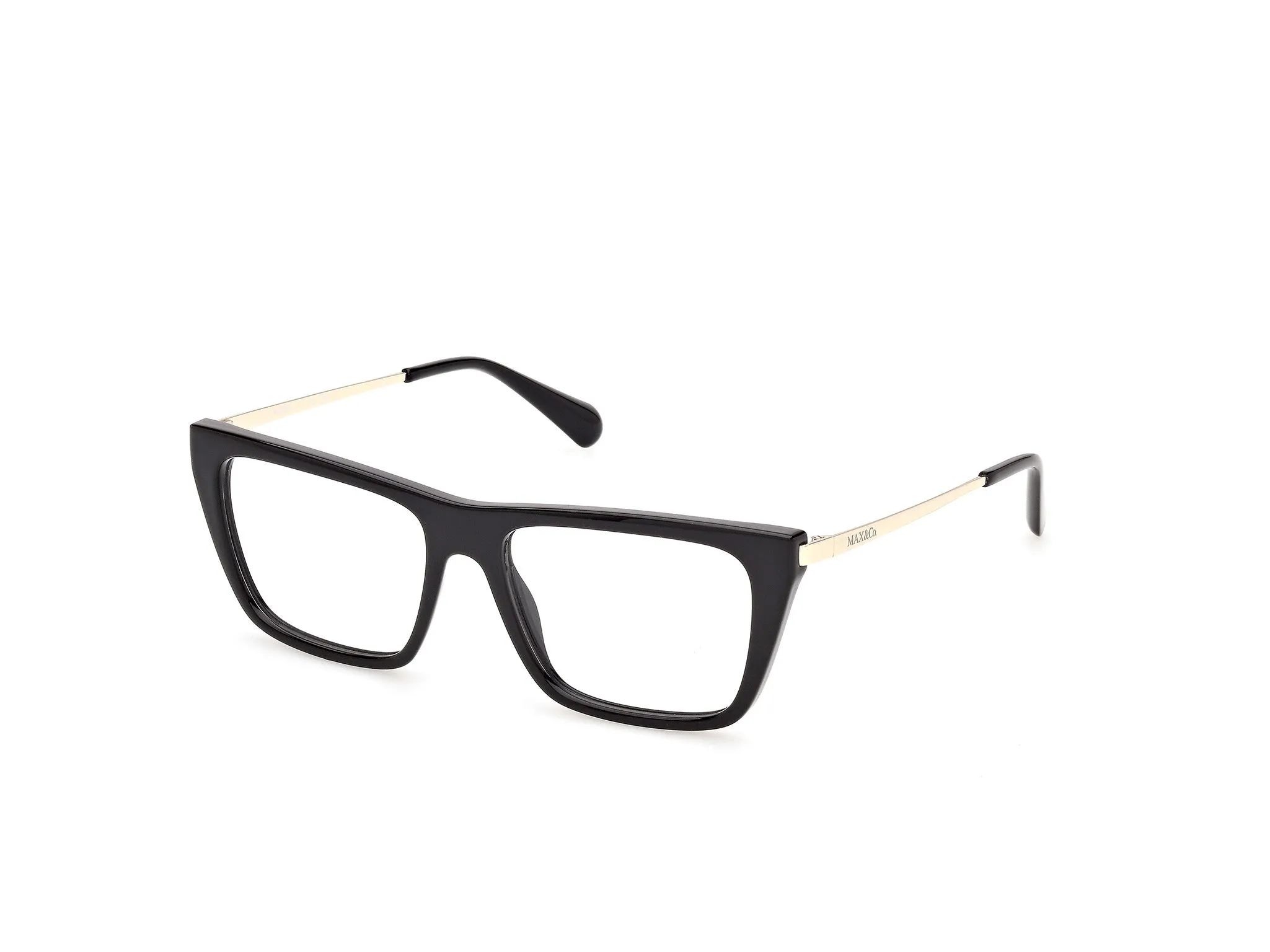 MAX&Co MO5238 1 Montature da vista Iniettato Nero Squadrata Normale - immagine 1