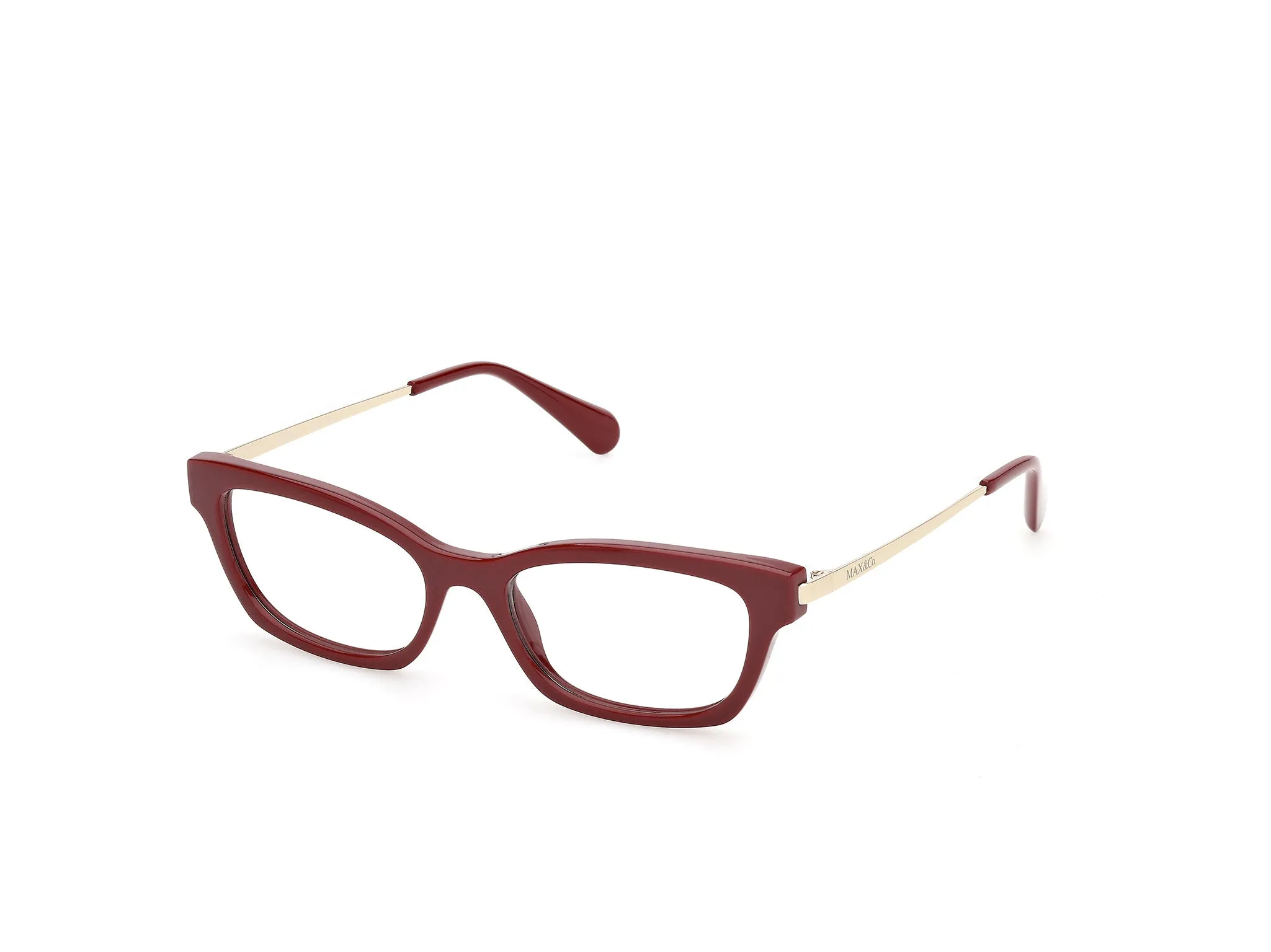 MAX&Co MO5237 69 Montature da vista Iniettato Bordeaux Squadrata Normale - immagine 1