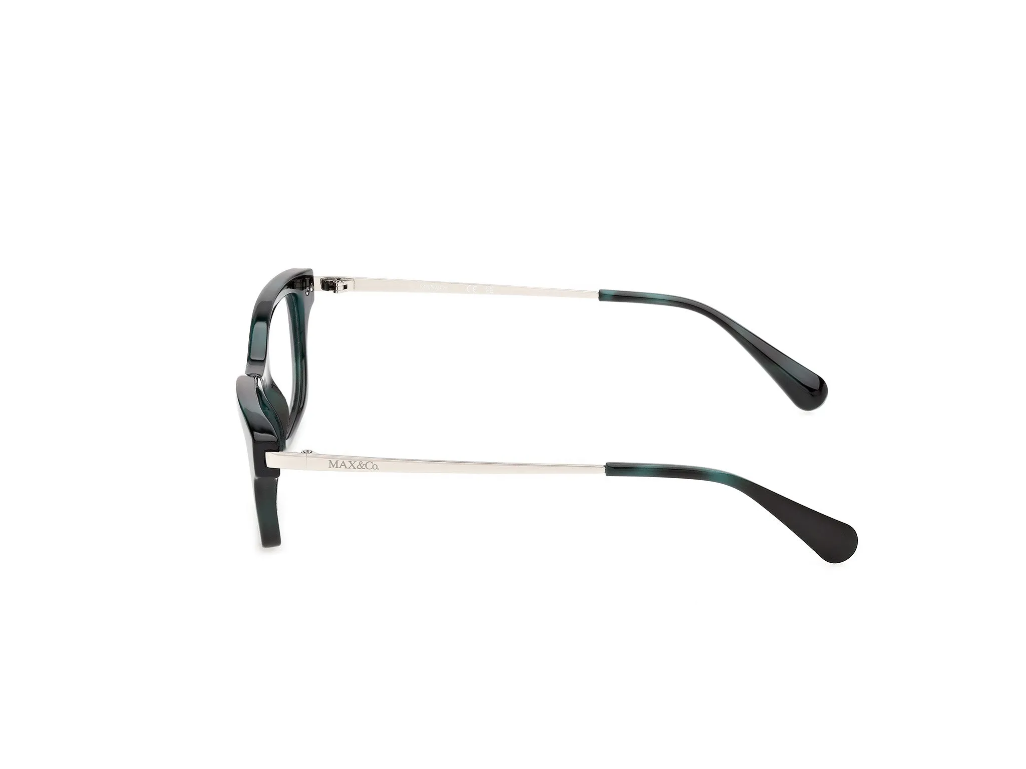 MAX&Co MO5237 55 Montature da vista Iniettato Havana Squadrata Normale - immagine 3