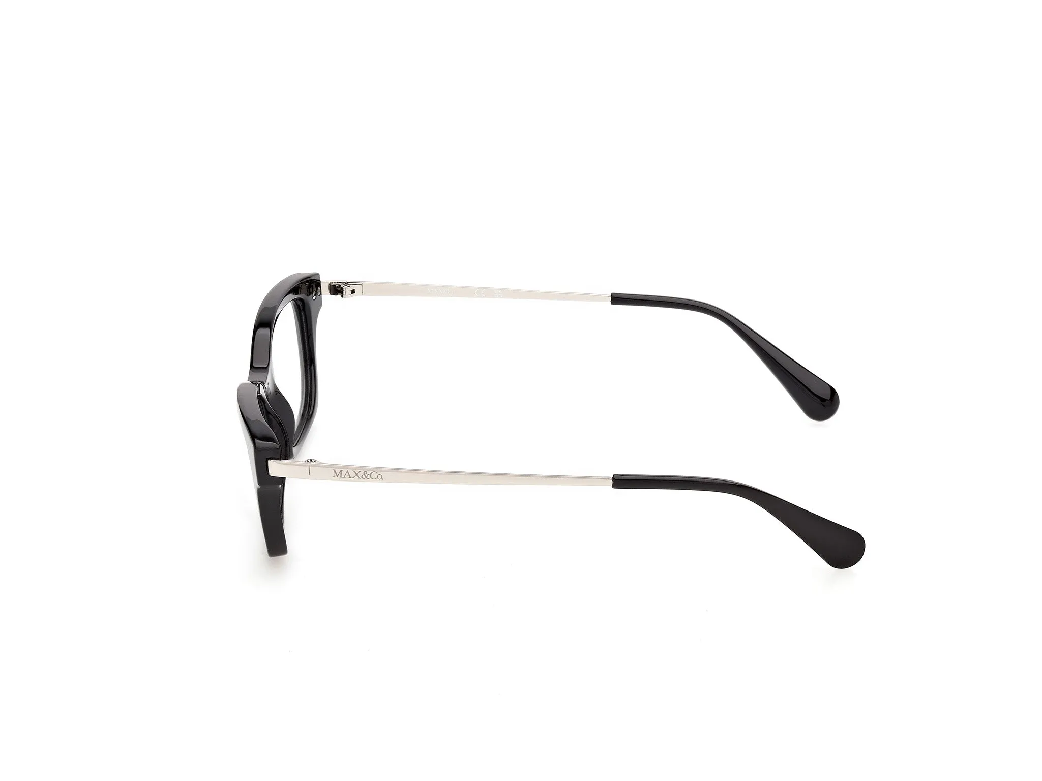 MAX&Co MO5237 1 Montature da vista Iniettato Nero Squadrata Normale - immagine 3